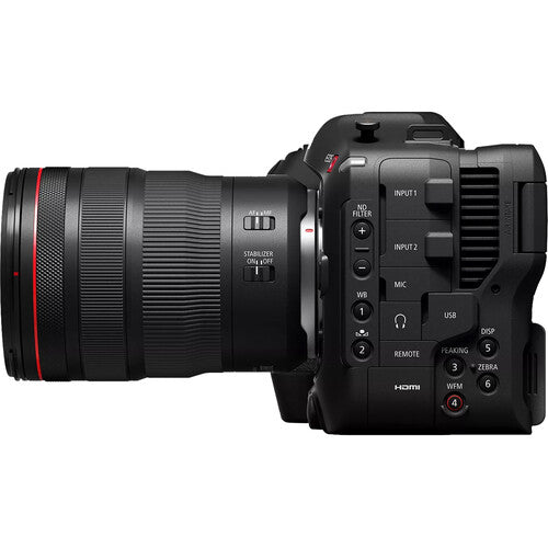 Canon EOS C70 Cinema Camera with RF24-70mm F2.8 L IS USM Lens Kit - Professional 4K Video & Photography for Filmmakers, Vloggers & Content Creators - Perfect for YouTube, Documentary & Wedding Videography