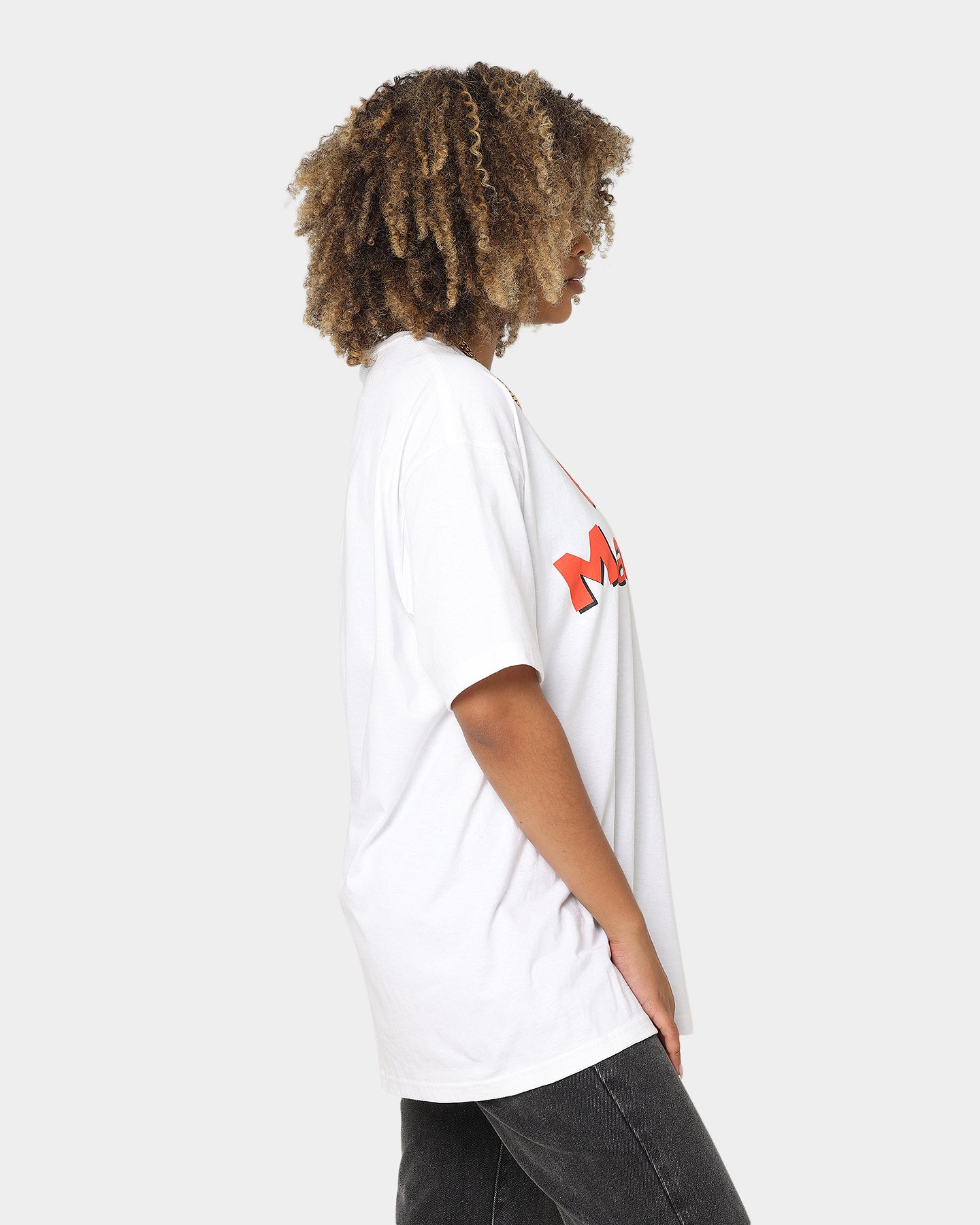 American Thrift Billy Maddison T-Shirt - Classic White Cotton Tee for Men | Casual Wear, Street Style & Everyday Comfort