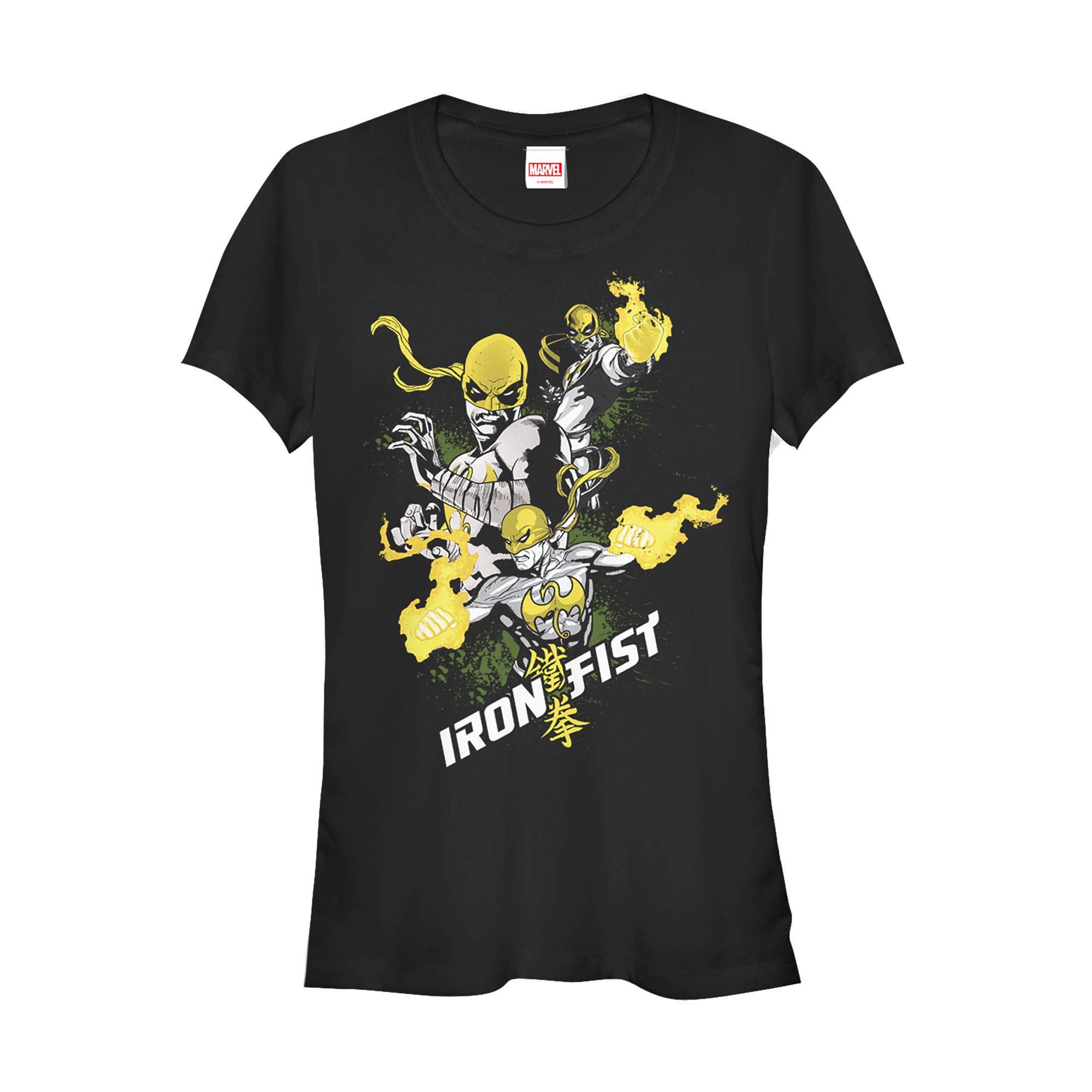 Marvel Iron Fist Graphic T-Shirt for Kids - Cool Superhero Cotton Tee for Boys & Girls - Perfect for Cosplay, Birthday Gifts & Everyday Wear