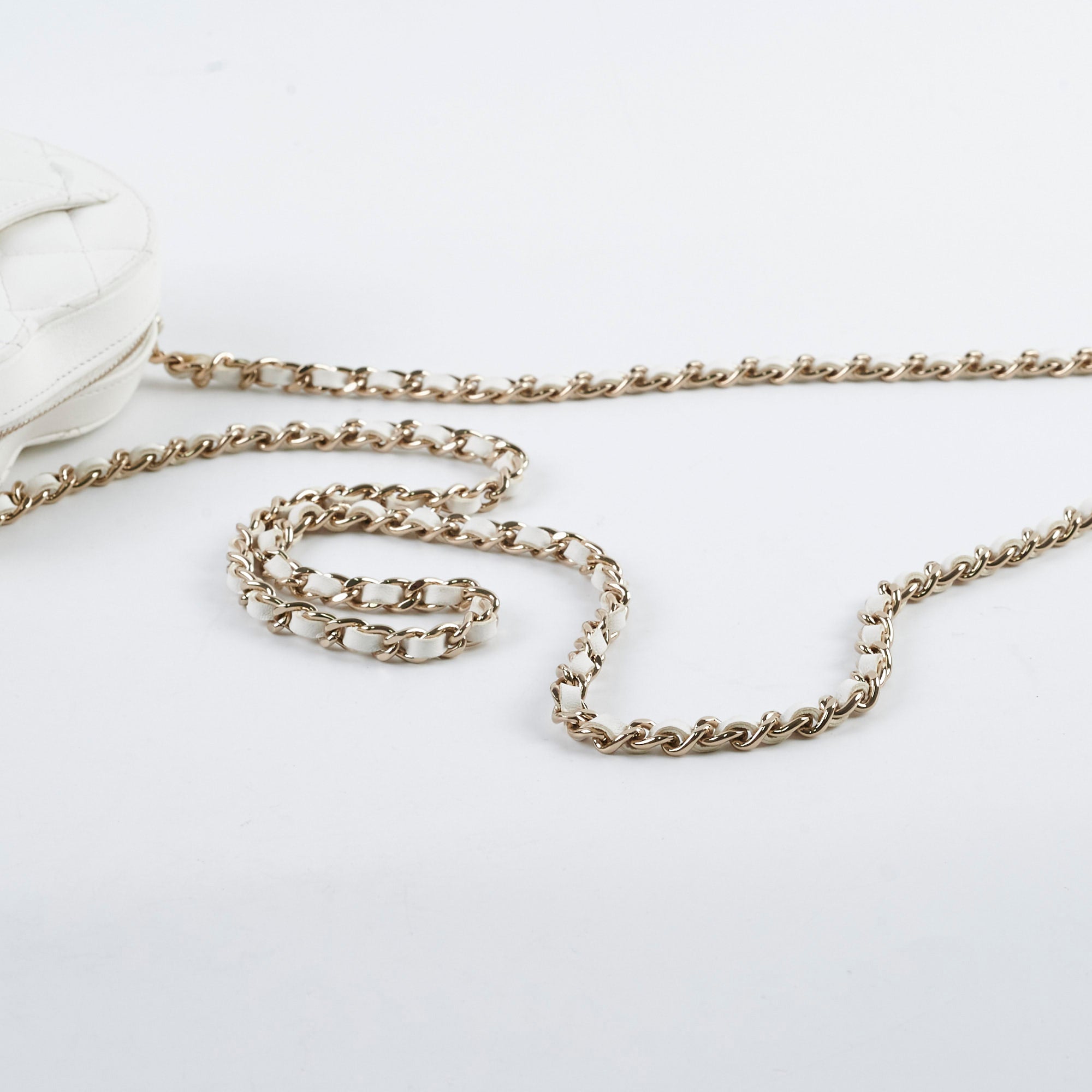 Chanel Mini Heart Bag White 32 Series - Luxury Crossbody Bag for Women | Perfect for Date Night, Parties & Special Occasions