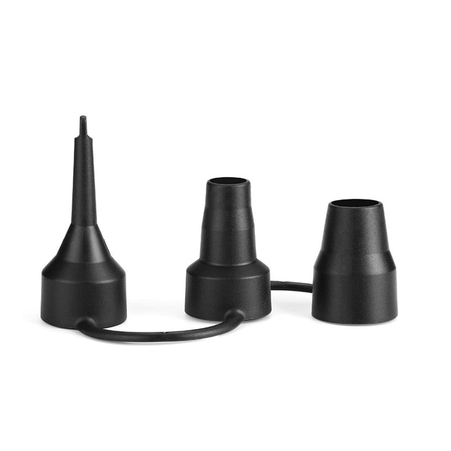 AGPTEK 3 Nozzle Replacement Kit for Electric Air Pump - Perfect for Inflating Air Mattresses, Pool Floats, and Sports Balls