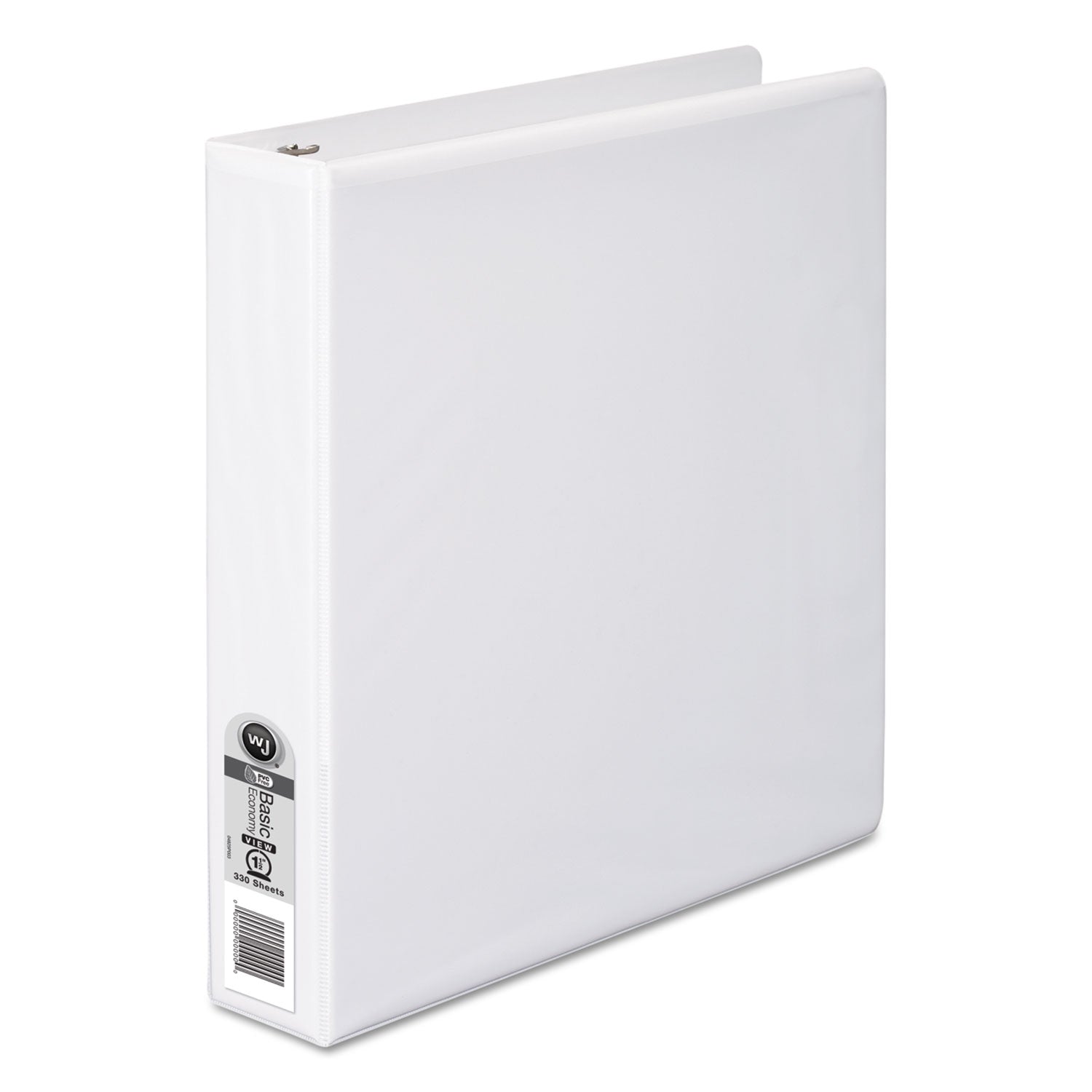 362 Basic Round Ring View Binder - 3-Ring White Binder with 1.5