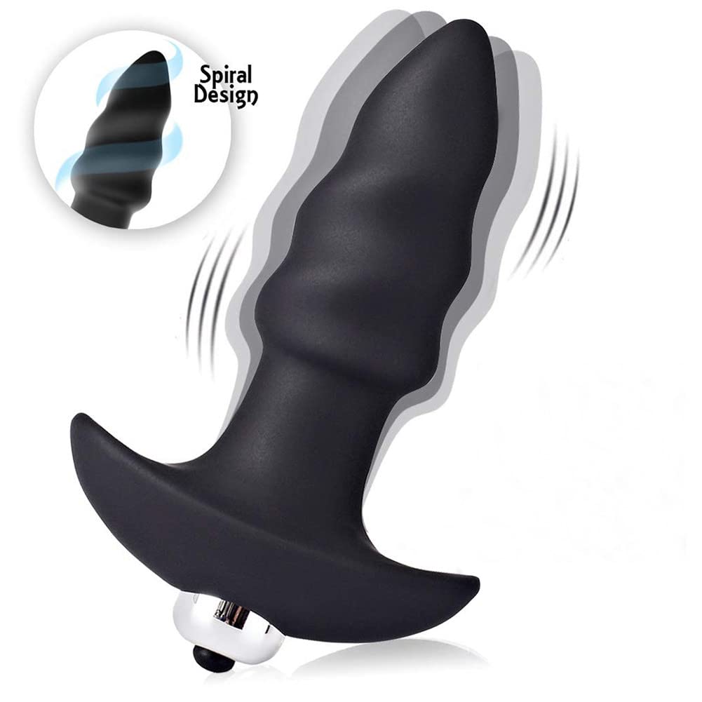 3PCS Silicone Anal Plug Training Kit with Remote Control - 10 Frequency Vibrating Prostate Massager for Couples & Solo Play, Adult Sex Toys for Enhanced Intimacy and Sensual Exploration
