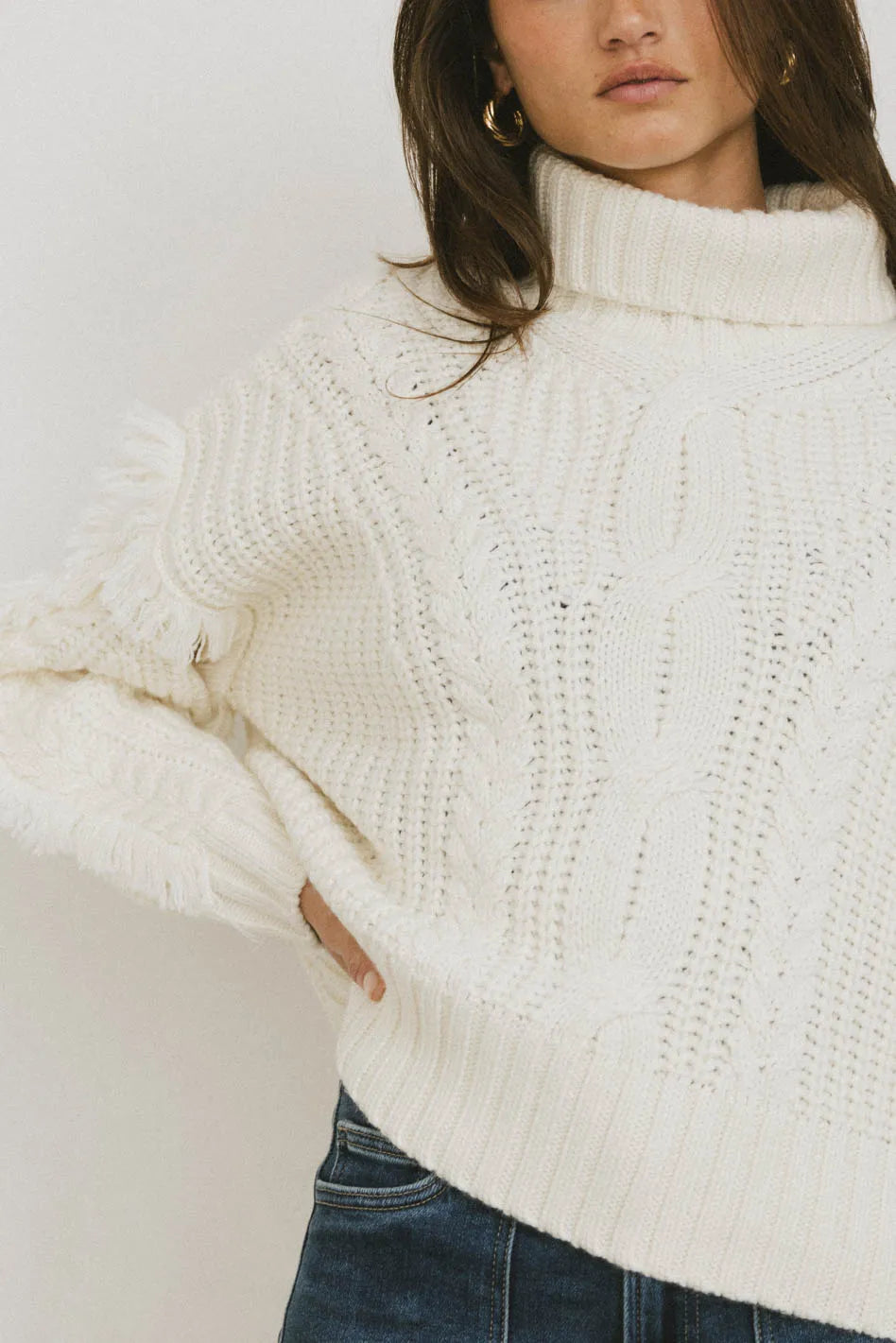 Mira Women's Turtleneck Sweater - Soft Winter Knit Pullover for Casual & Office Wear | Cozy Cold Weather Fashion | FINAL SALE