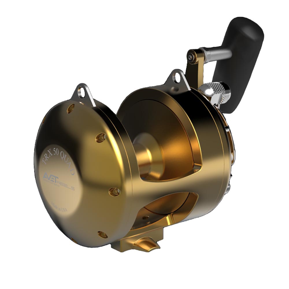 Avet Quad T RX 50 Two Speed Fishing Reel - Saltwater & Offshore Big Game Fishing Reel for Tuna, Marlin & Swordfish