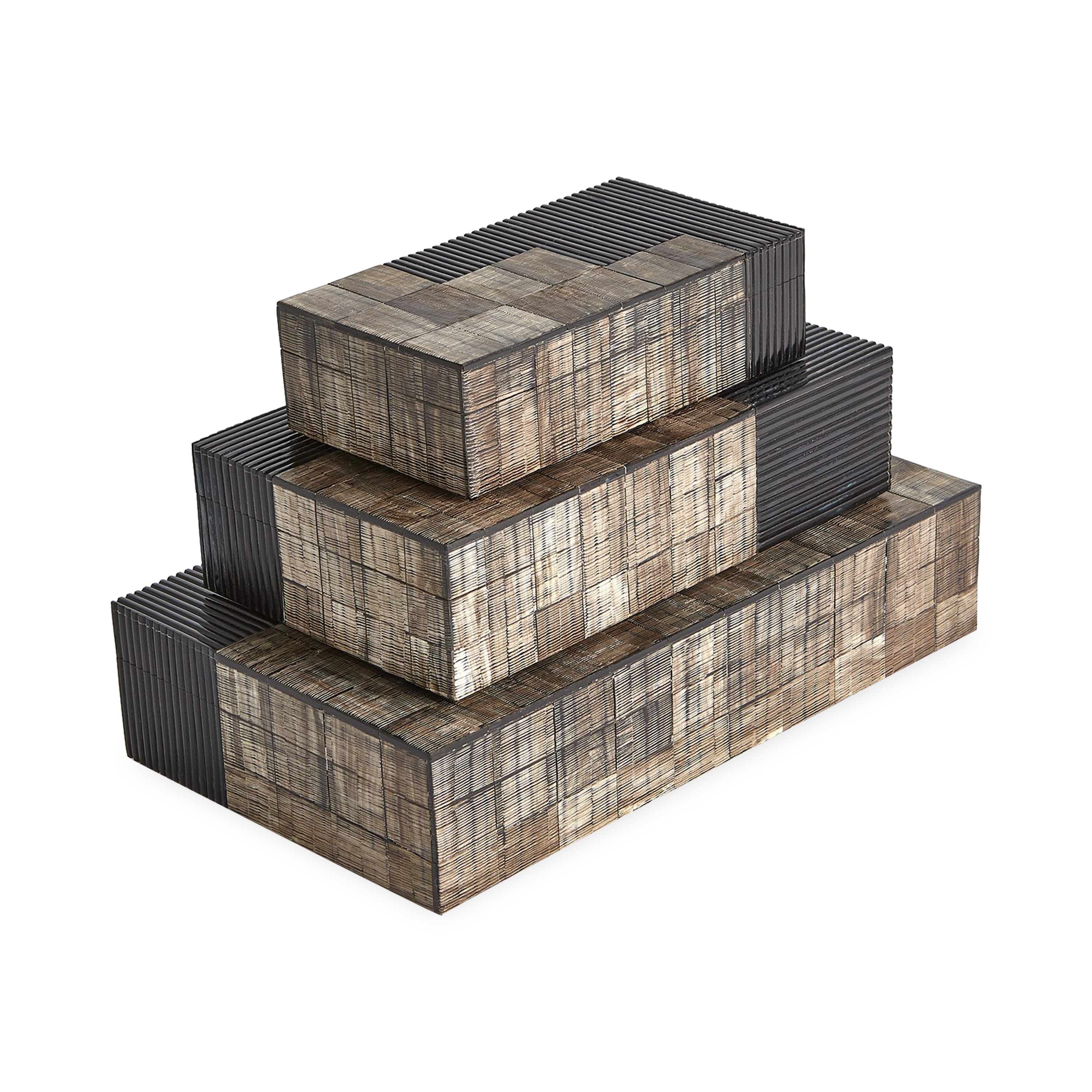 Premium Ribbed Horn Box - Elegant Storage Solution for Jewelry, Spices & Keepsakes | Perfect for Home, Office & Travel Organization