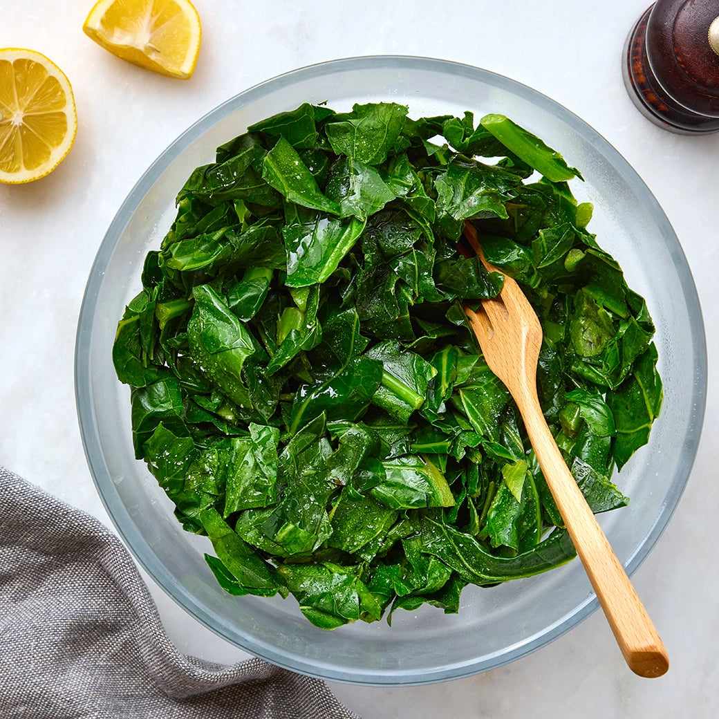 How to Microwave Collard Greens - Quick & Easy Southern Style Recipe for Healthy Greens | Perfect for Meal Prep, Side Dishes & Healthy Eating