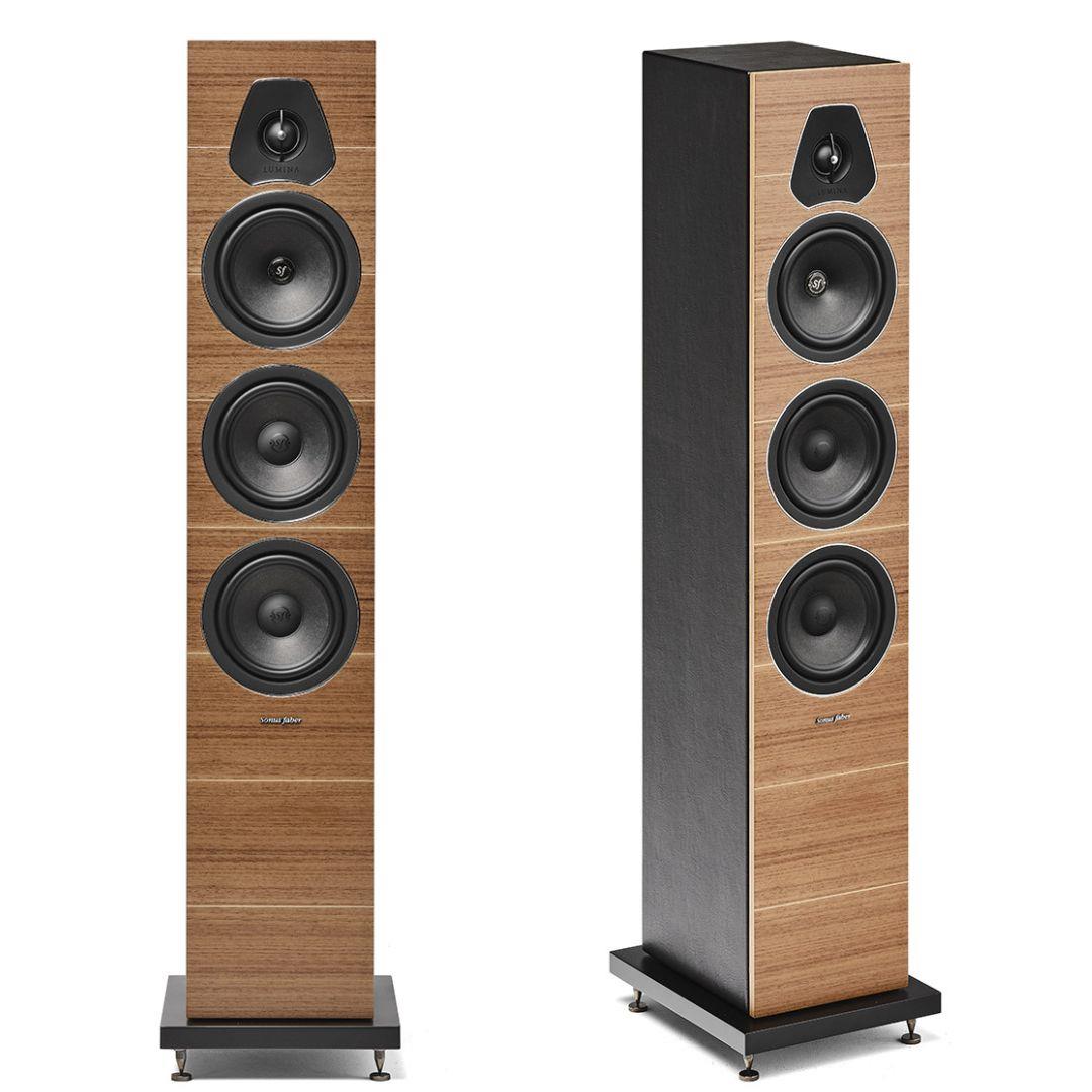 Sonus Faber Lumina III Floorstanding Speakers - Premium Hi-Fi Audio System for Home Theater & Music Listening (Pair)