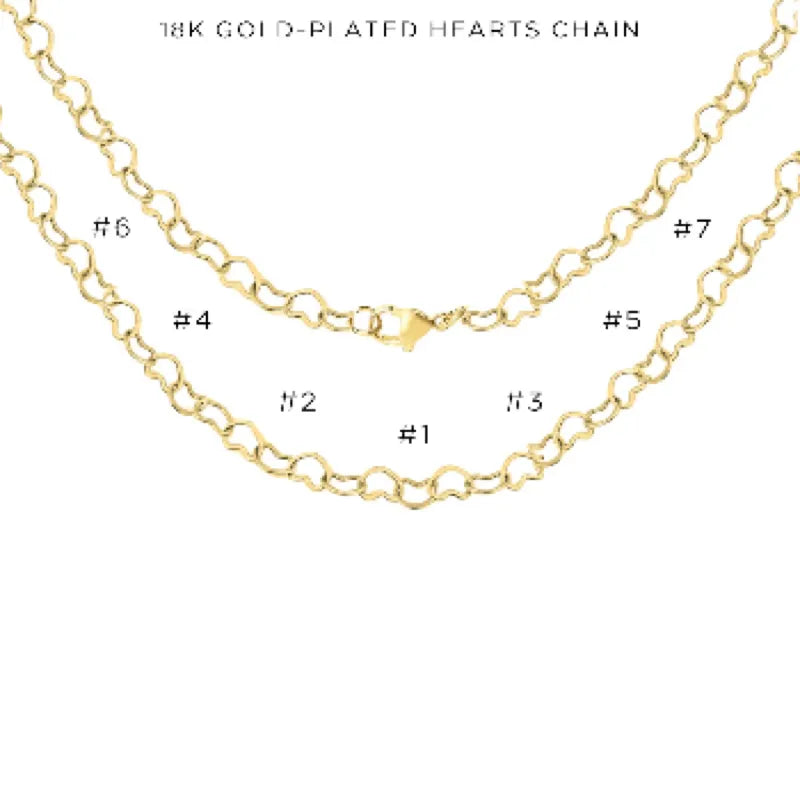 Charm Necklace with Assorted Charms - Elegant Layered Pendant Jewelry for Women - Perfect for Everyday Wear, Gifts & Special Occasions