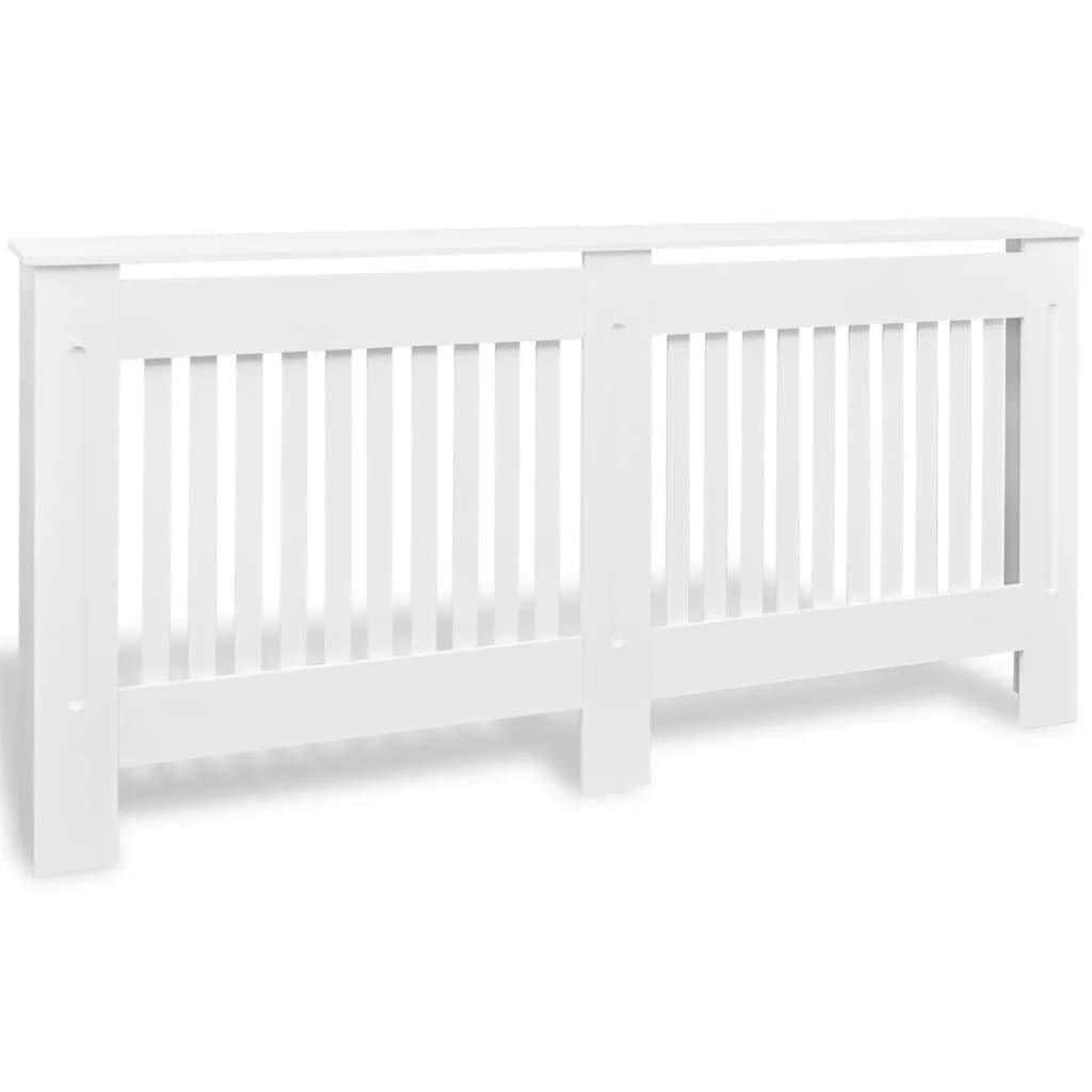 Modern White MDF Radiator Cover 67.7