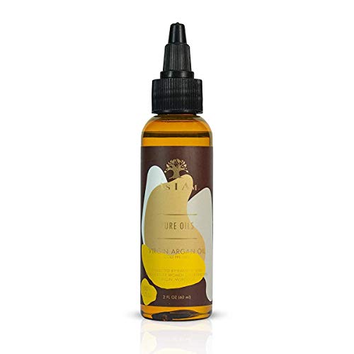 As I Am Pure Virgin Argan Oil 2 Oz - 100% Natural Hair & Skin Moisturizer for Dry, Damaged Hair & Face | Perfect for Daily Hydration & Styling