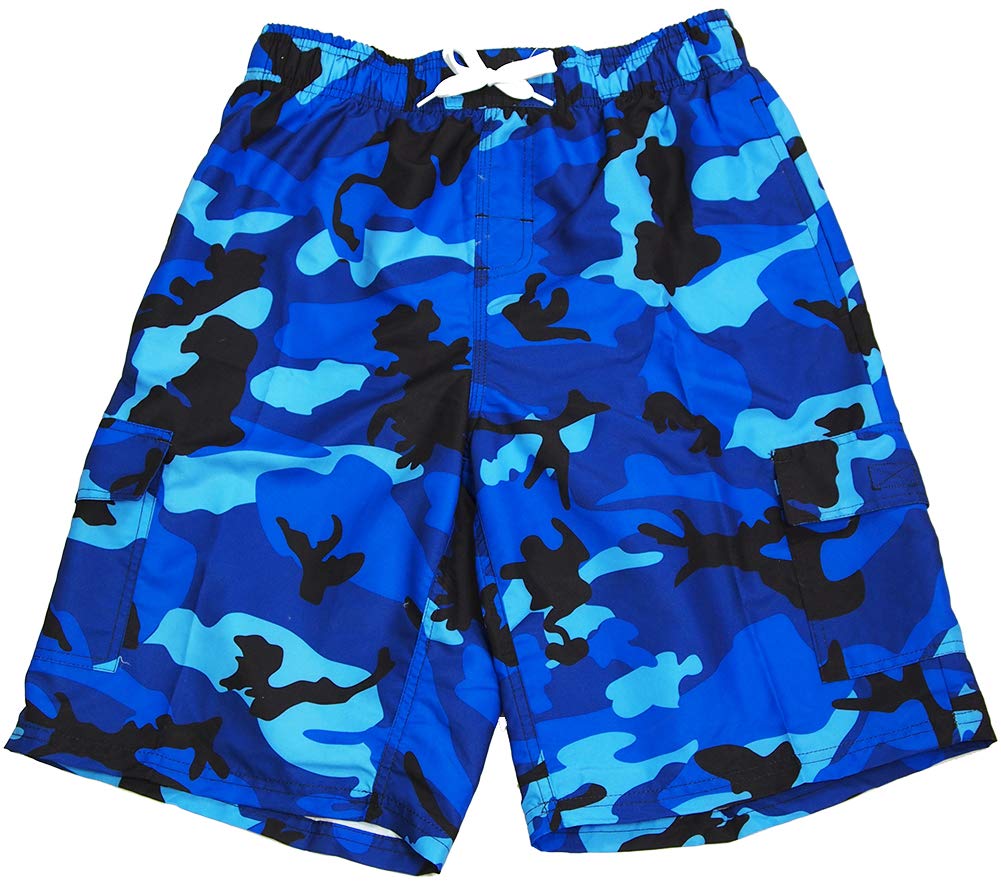 NORTY Boys' Swim Trunks - Quick-Dry Swim Shorts for Big Boys, Comfortable Board Shorts & Water Shorts for Swimming, Beach, Surfing & Pool Activities