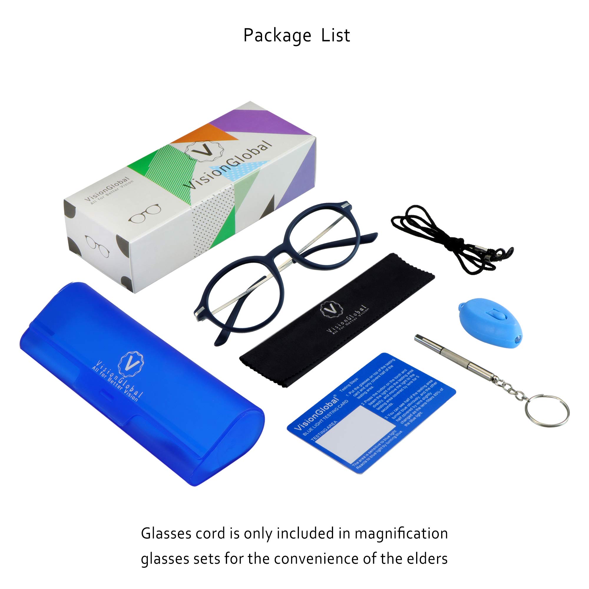 Blue Light Blocking Glasses for Women & Men - Anti Glare for Computer & TV Use