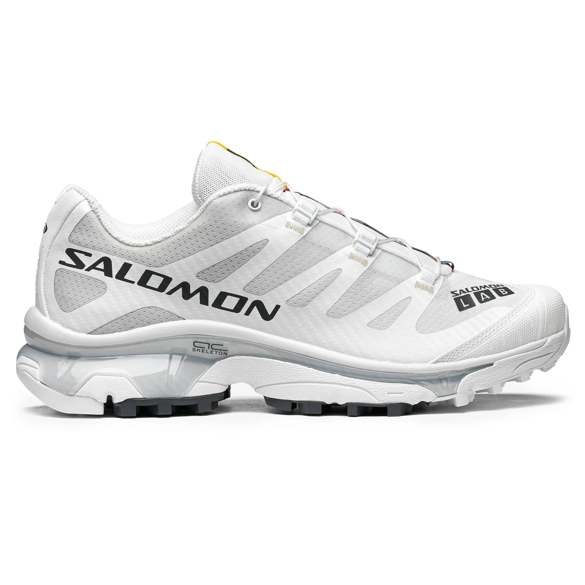 Salomon XT 4 OG White Ebony Trail Running Shoes - Lightweight Hiking Sneakers for Men & Women - Perfect for Outdoor Adventures & Daily Wear