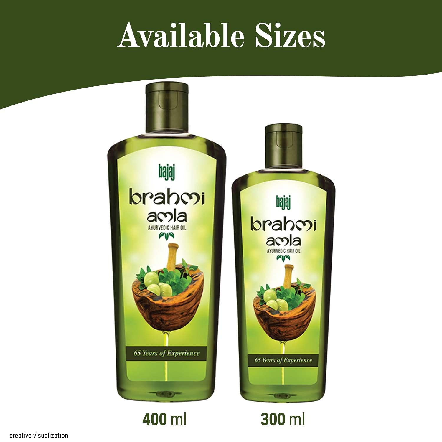 Bajaj Amla Hair Oil with Brahmi for Hair Growth | Ayurvedic Oil for Nourishment & Hair Fall Reduction | 300ml | Promotes Healthy Scalp & Stronger Hair for Men & Women