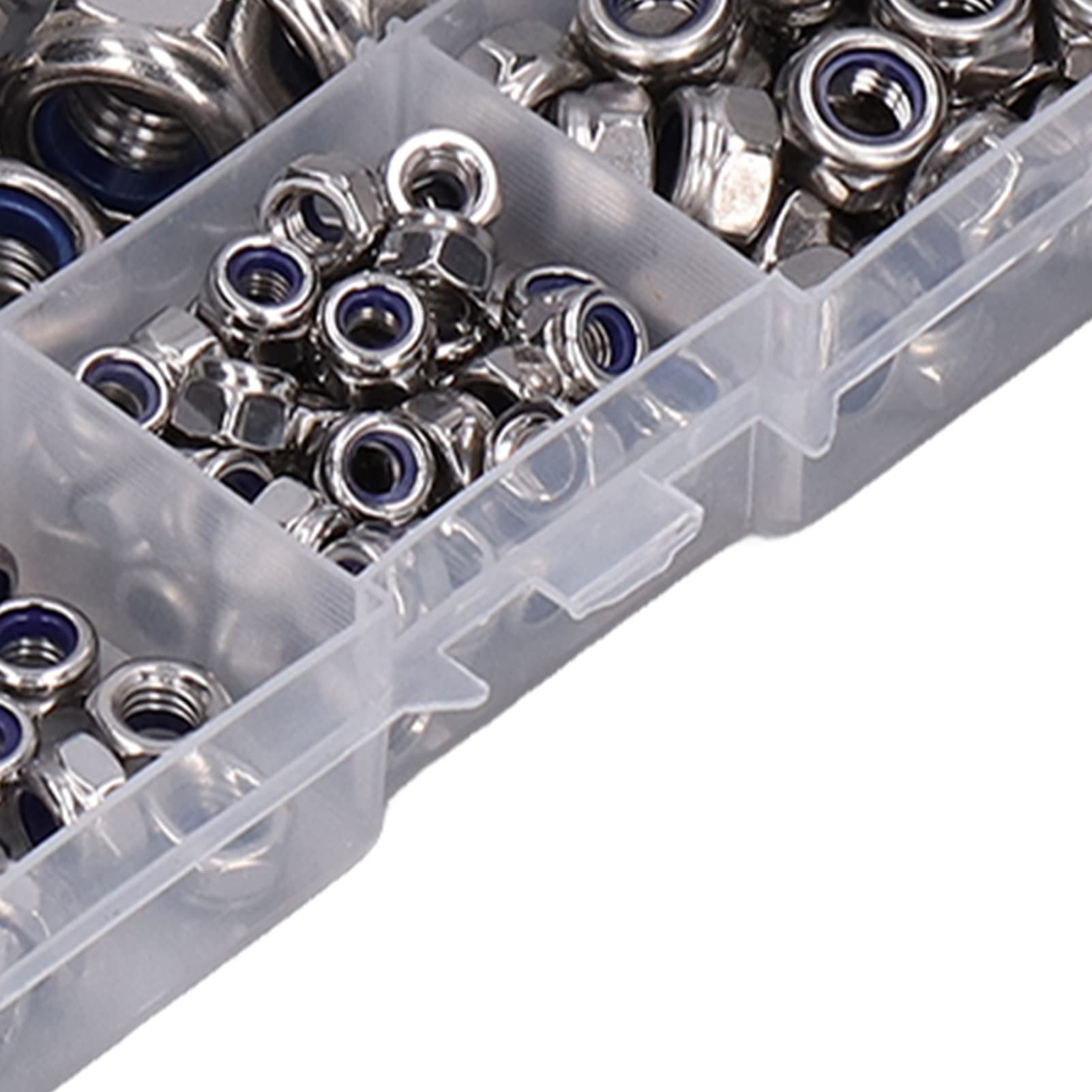 Lightweight High-Hardness Small Lock Nuts for Electrical Machinery & Folding Beds - Durable Hardware Fasteners for DIY Projects & Furniture Assembly