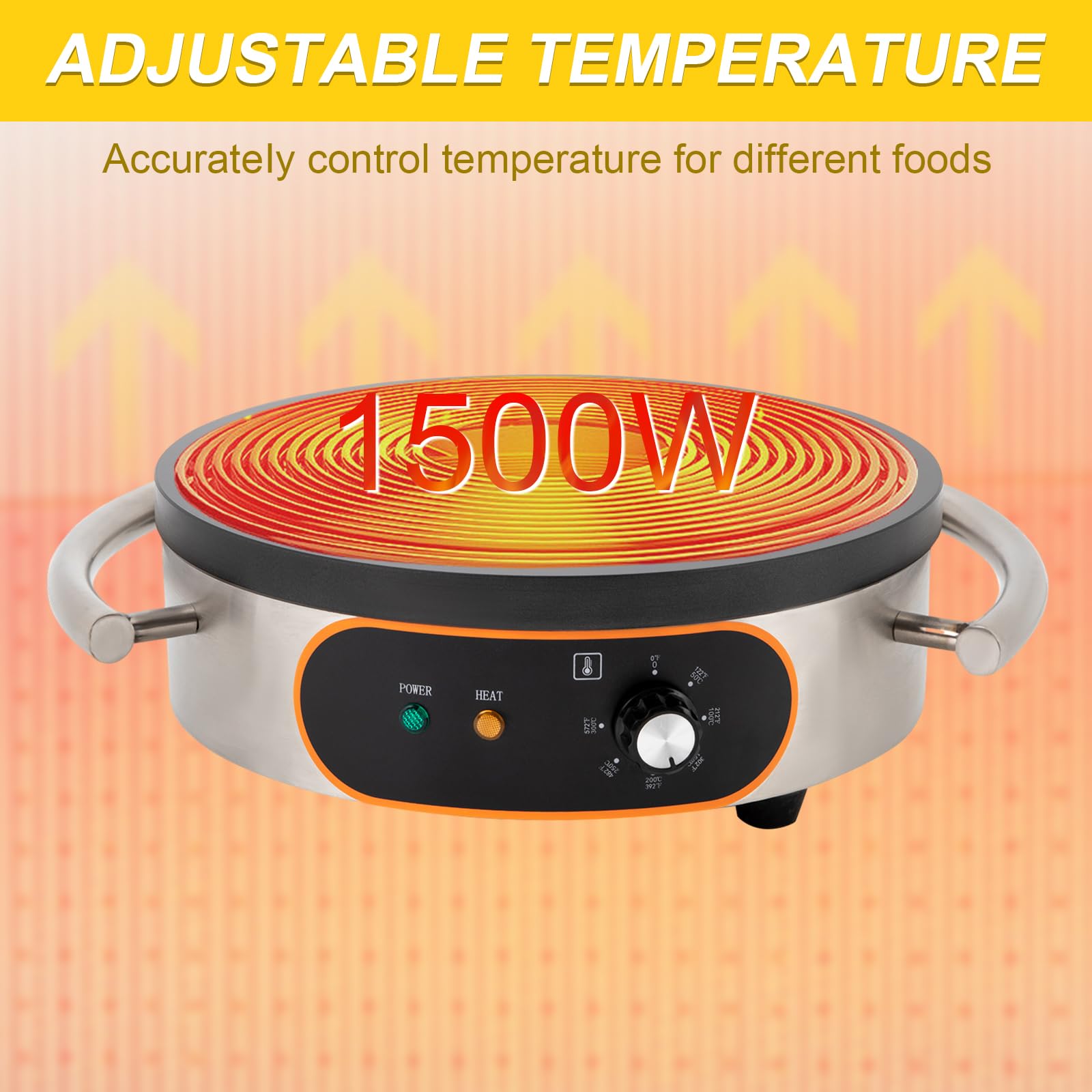 Commercial Crepe Maker Machine - 16