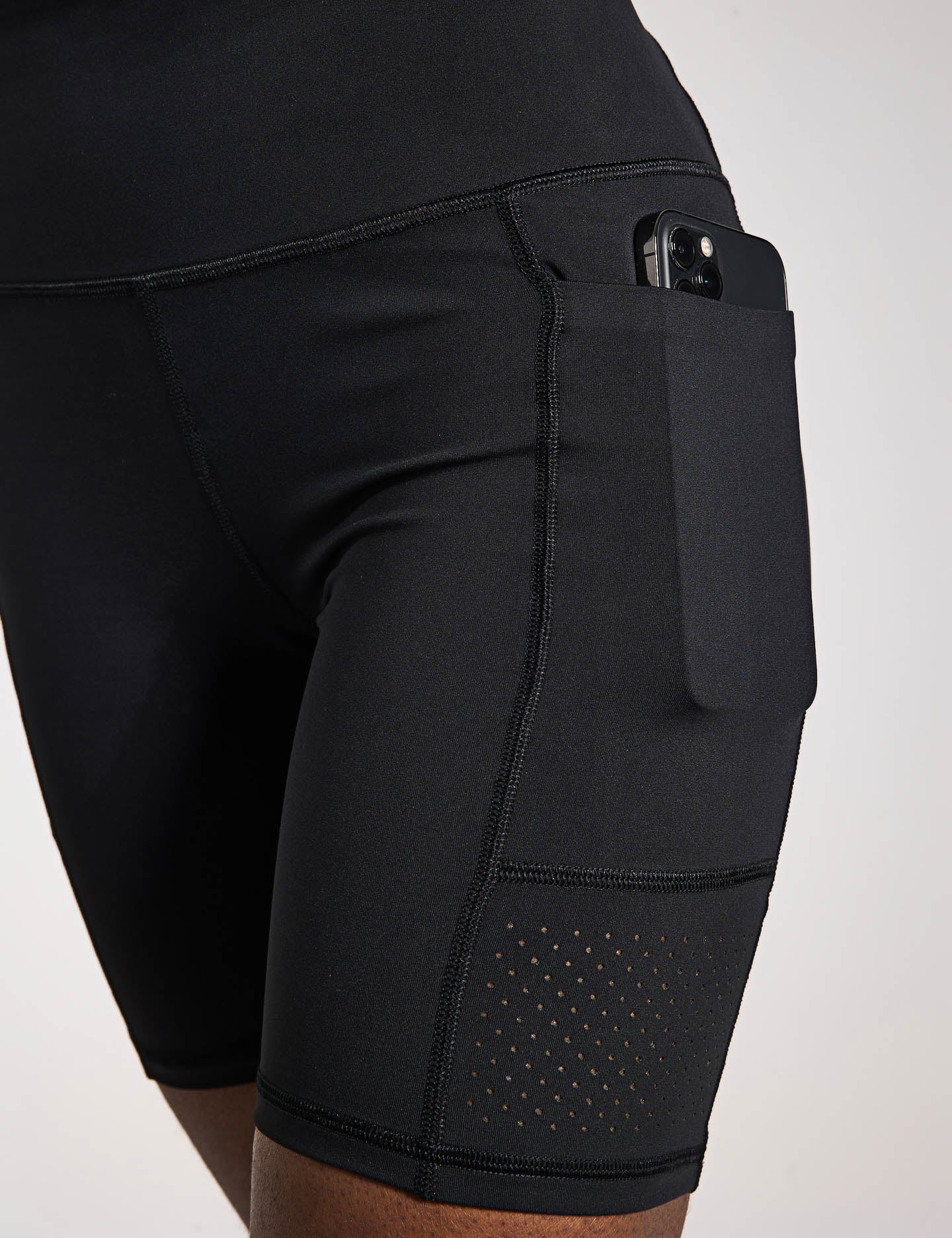 Lottie Bike Shorts for Women - High Waist Black Cycling Shorts - Perfect for Biking, Running & Workouts