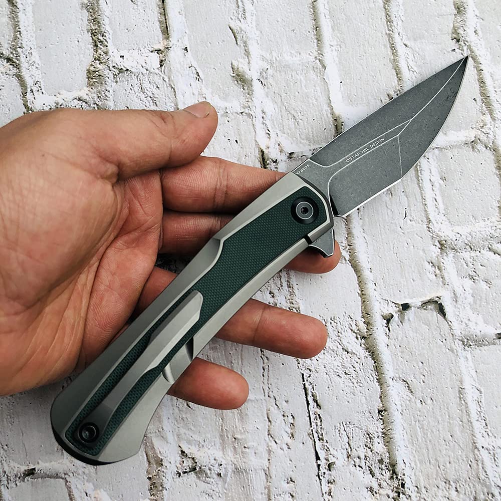 Kansept K1024A2 Kratos Flipper Folding Knife - 8.69