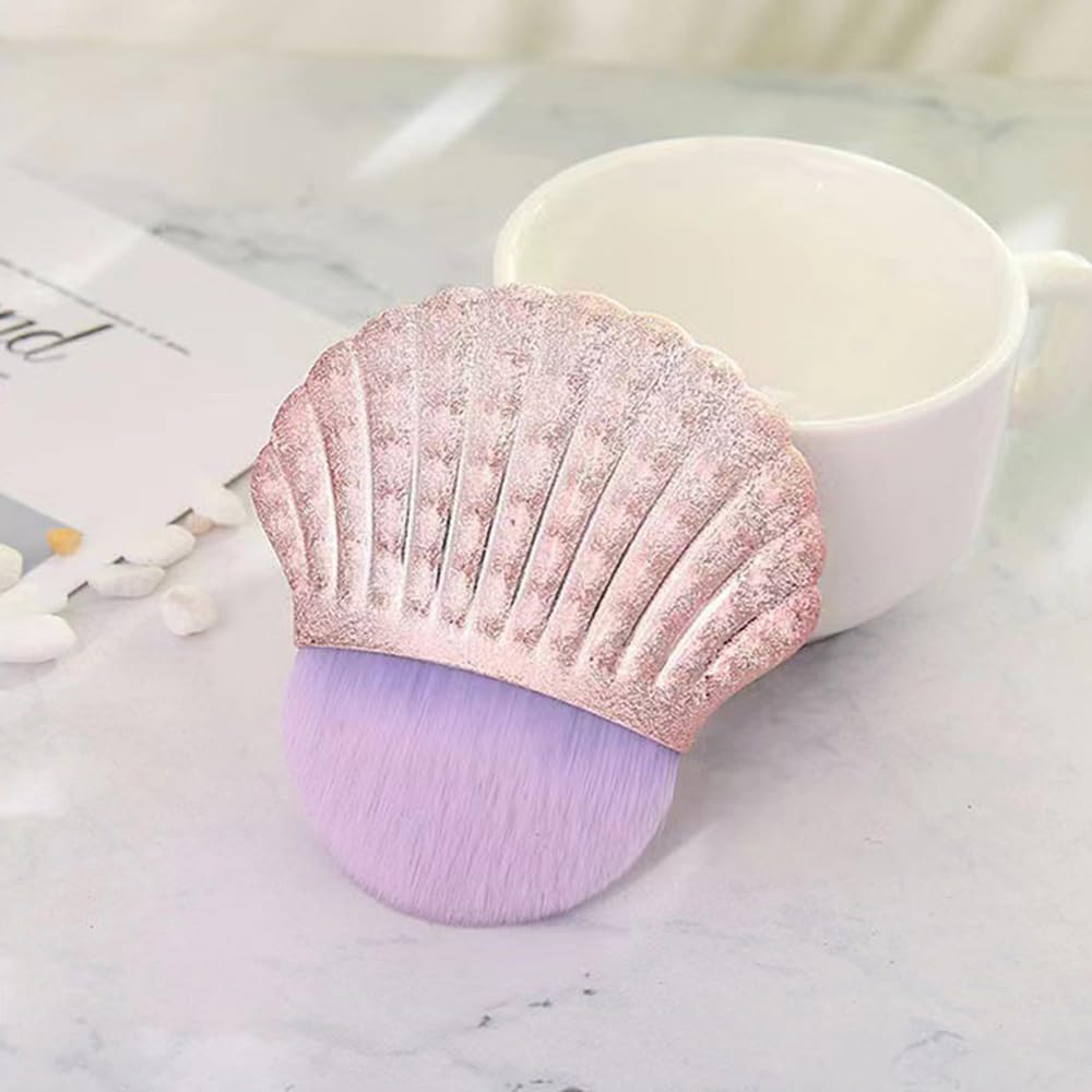 Kids Sunscreen Applicator Brush - Easy Sunblock Lotion Tool for Baby & Toddler - Shell Pink