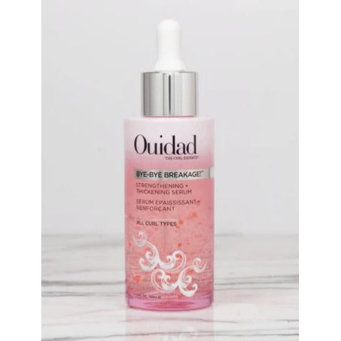 Ouidad Bye Bye Breakage Strengthening & Thickening Serum 2oz - Repair Damaged Hair for Fuller, Healthier Locks - Perfect for Dry, Brittle Hair & Split Ends Treatment