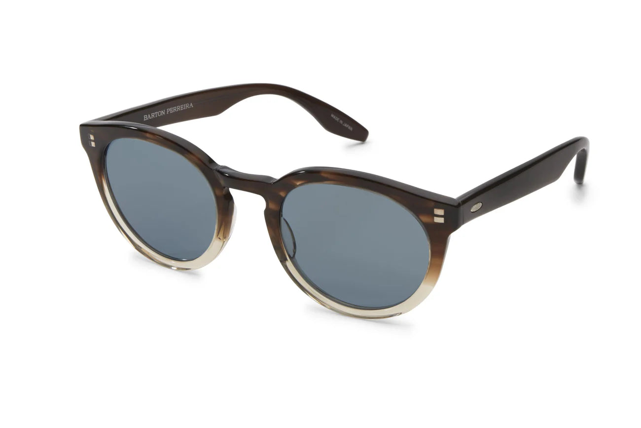 Barton Perreira Rourke Sunglasses - Polarized Aviator Style for Men & Women - UV Protection for Outdoor Activities, Driving, and Travel