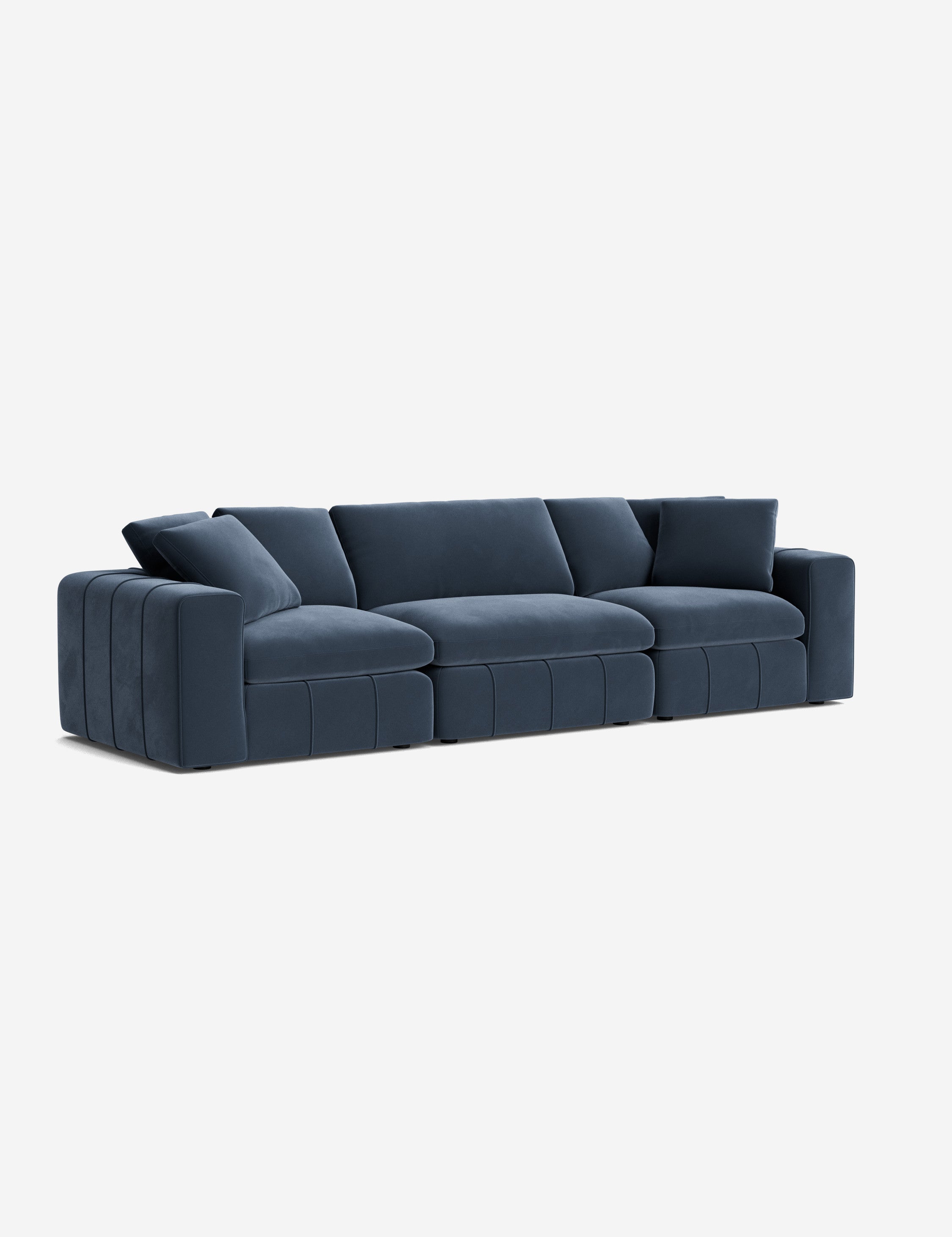 Capella Sofa - Modern Comfortable Living Room Couch for Small Spaces, Home & Office Use