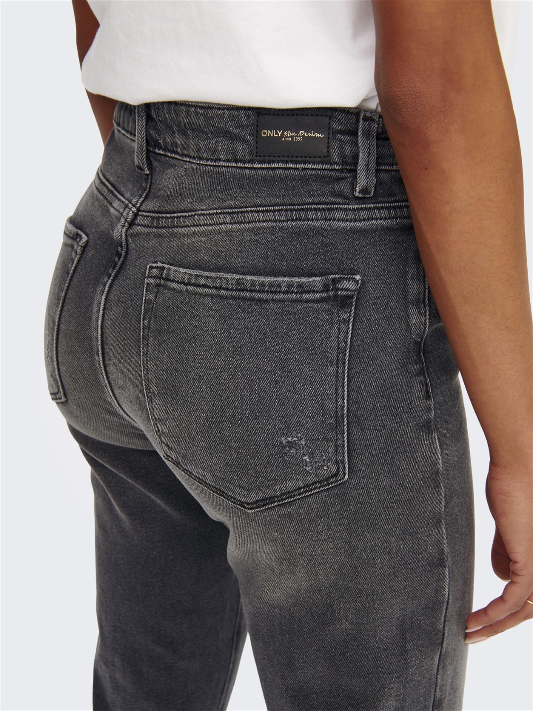 ONLY Women's High Waist Skinny Jeans - Stretch Denim Pants for Casual Wear & Everyday Outfits | Perfect for Work, Dating & Weekend Looks