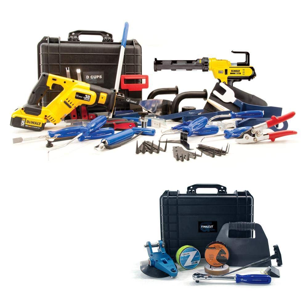 Premium Windshield Removal Tool Kit with FinalCut - Professional Auto Glass Repair Tools for Safe Windshield Replacement & Installation