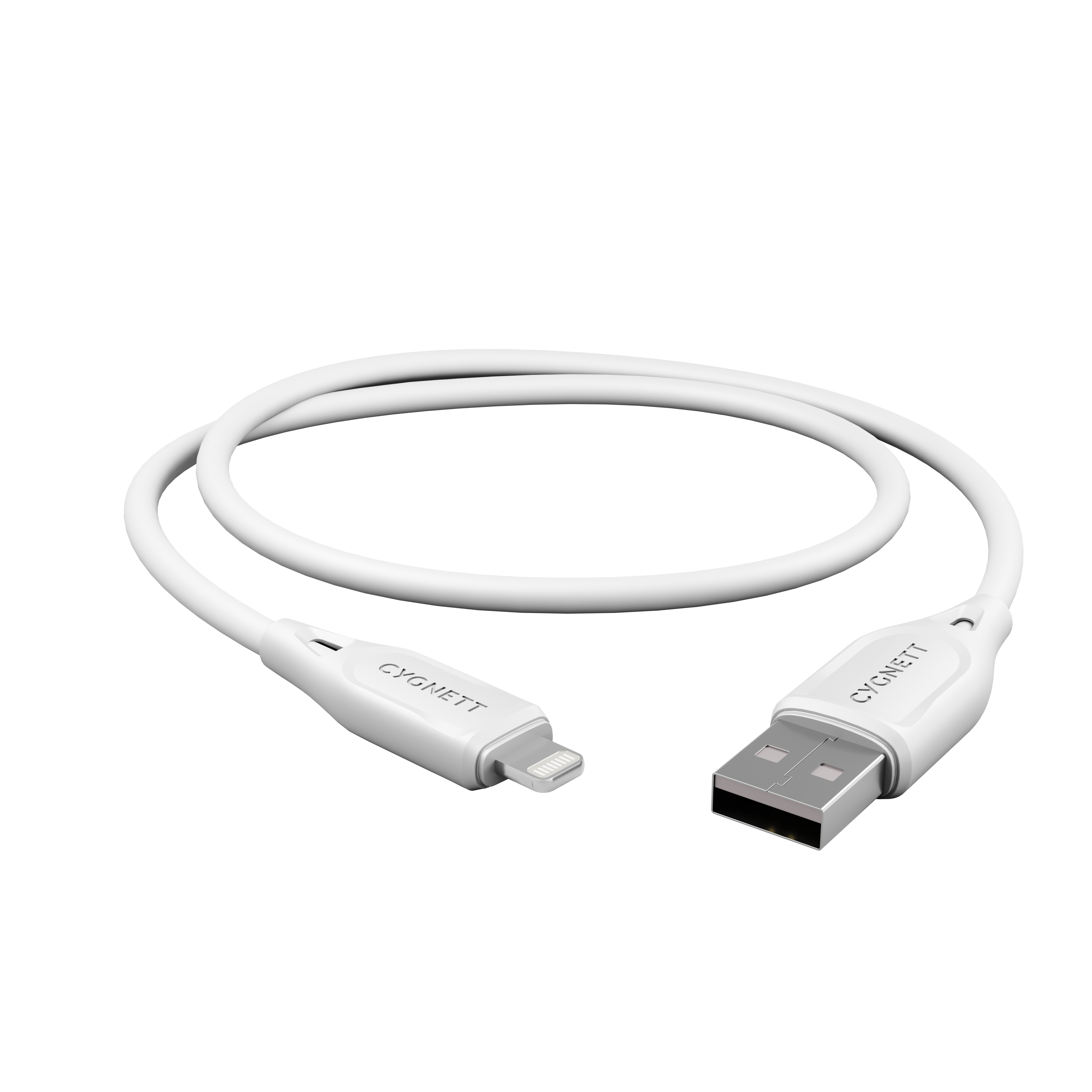 Apple MFi Certified Lightning to USB A Cable 1M (3.3ft) - Fast Charging & Sync for iPhone, iPad - Durable Nylon Braided Cord for Home, Office & Travel Use