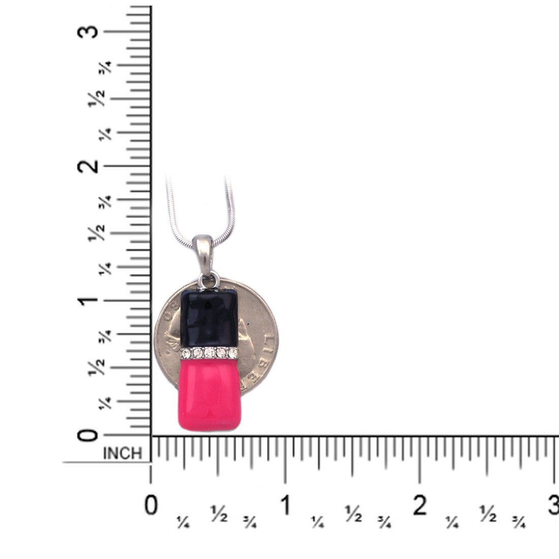 Manicurist Jewelry Set - Nail Polish Bottle Charm Stud Earrings & Necklace Gift for Nail Artists | Perfect for Salons, Gifts & Fashion Accessories