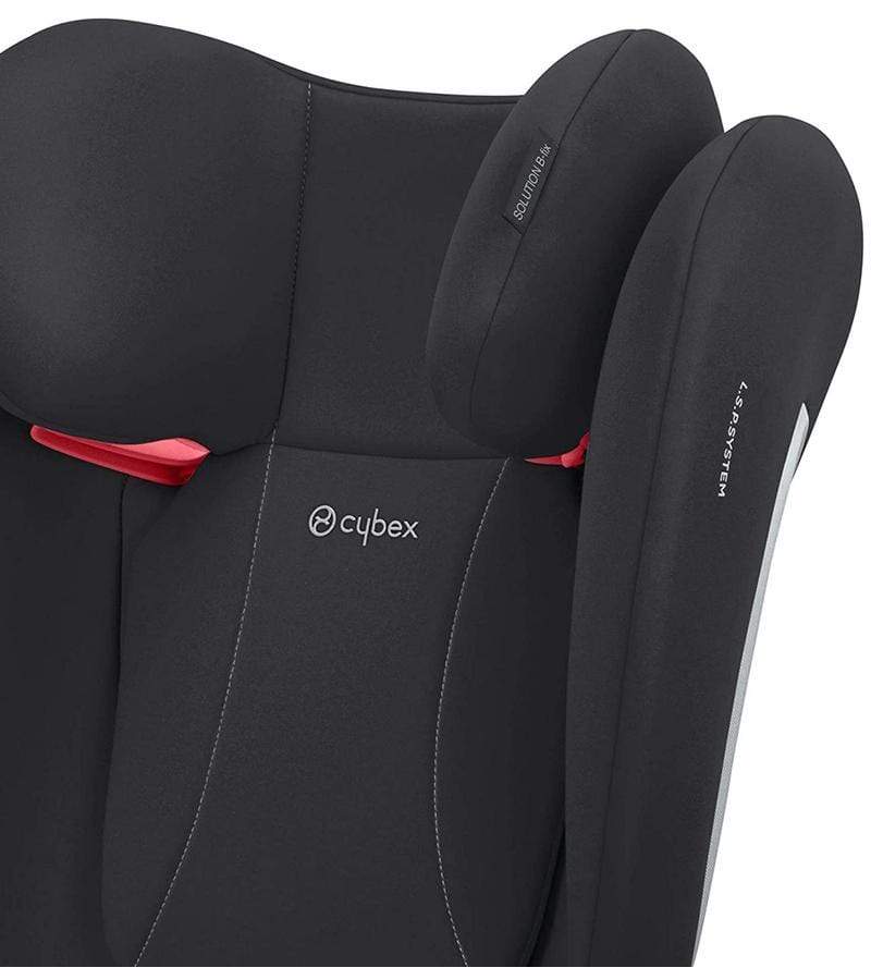 Cybex Solution B-Fix Booster Car Seat for Kids - Volcano Black | Safe & Comfortable for Travel & School Drop-Offs