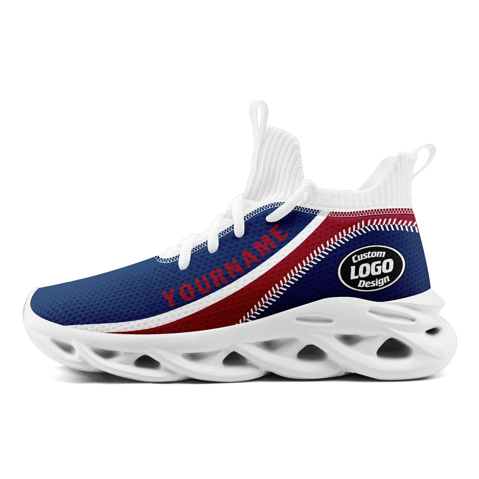 Custom Maxsoul Personalized Sneakers - Breathable Lightweight Running Shoes for Men & Women (Style FN030A D028016) - Perfect for Jogging, Gym Workouts & Casual Wear