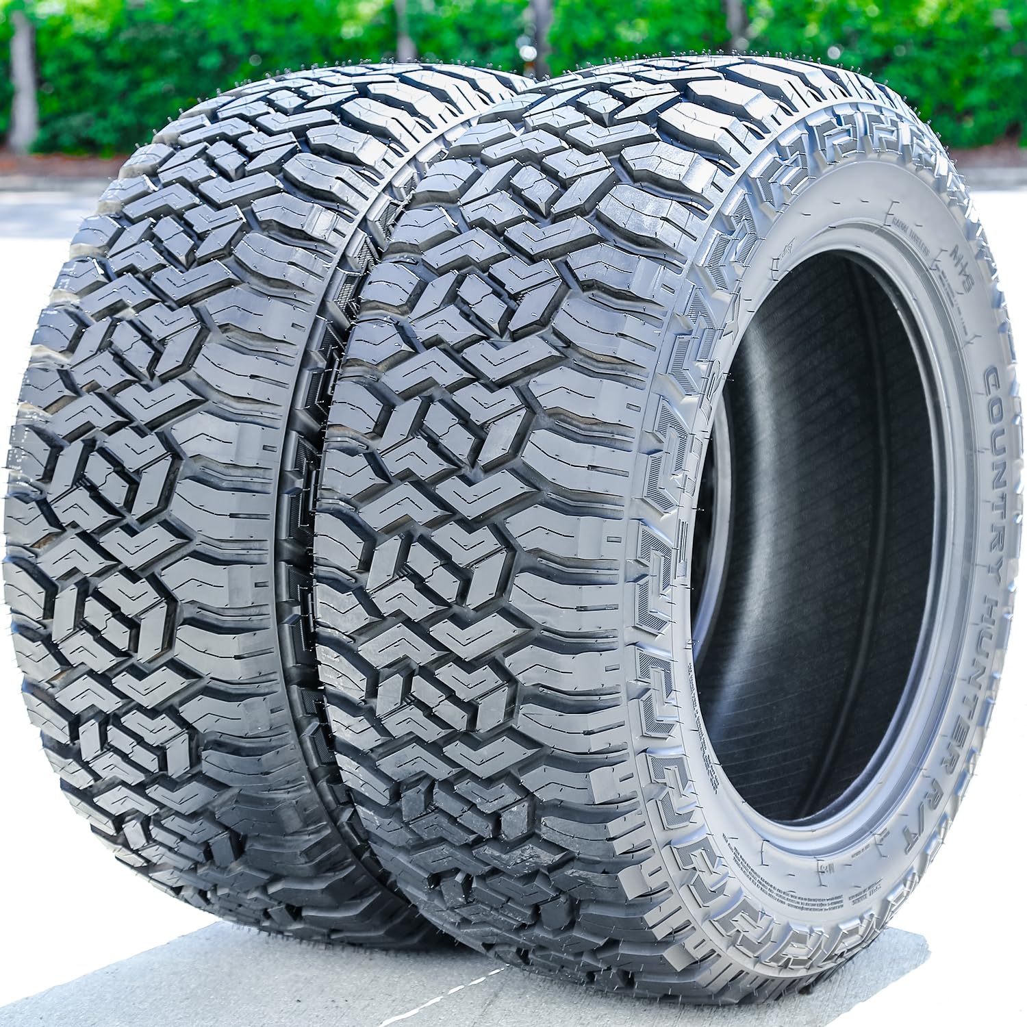 RT35X12.50R20LT FURY RT All-Terrain Tires - Premium Off-Road & Mud Tires for Trucks, SUVs, and Jeeps - Durable Traction for Adventure, Hunting, and Outdoor Exploration