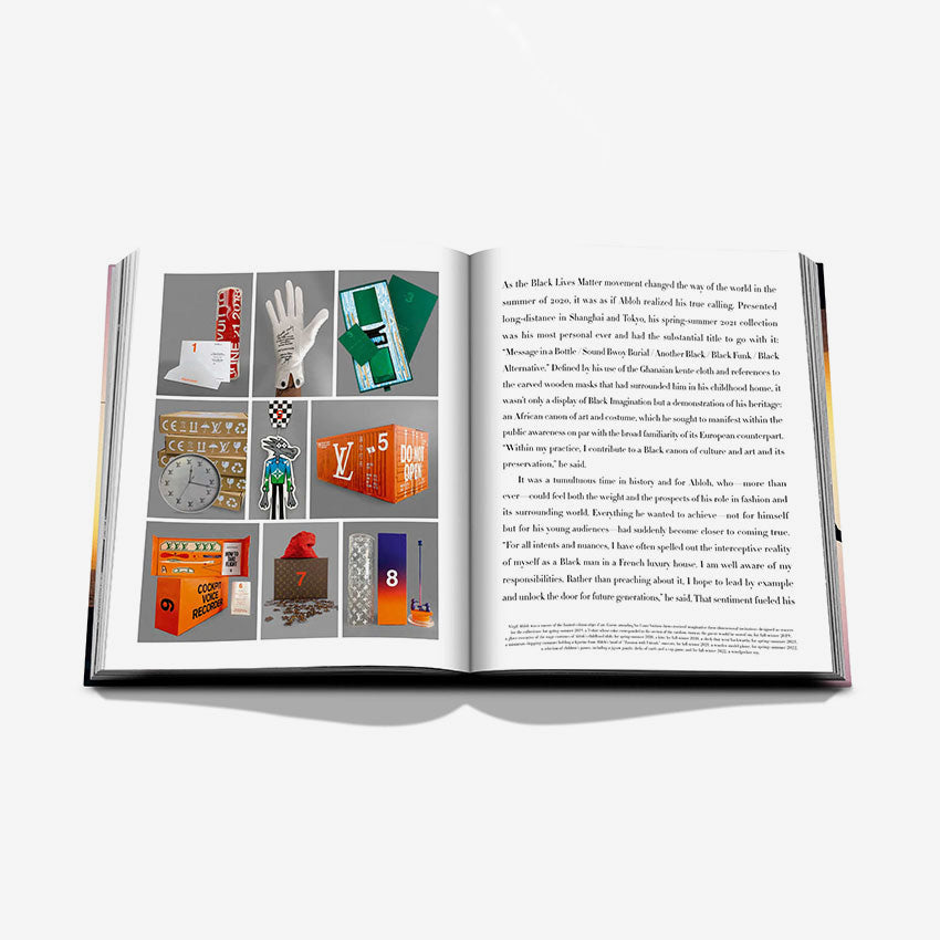 Assouline Louis Vuitton Virgil Abloh: The Impossible Collection - Luxury Fashion Book for Home Decor & Coffee Table Display