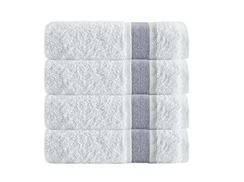 Premium 100% Cotton Turkish Bath Towels - Ultra Soft & Highly Absorbent, 900 GSM Heavyweight (35