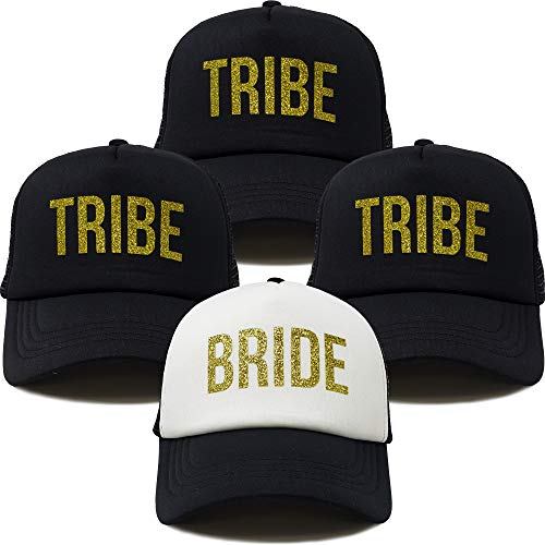 A Bride & Three Tribes - Gold Lettering