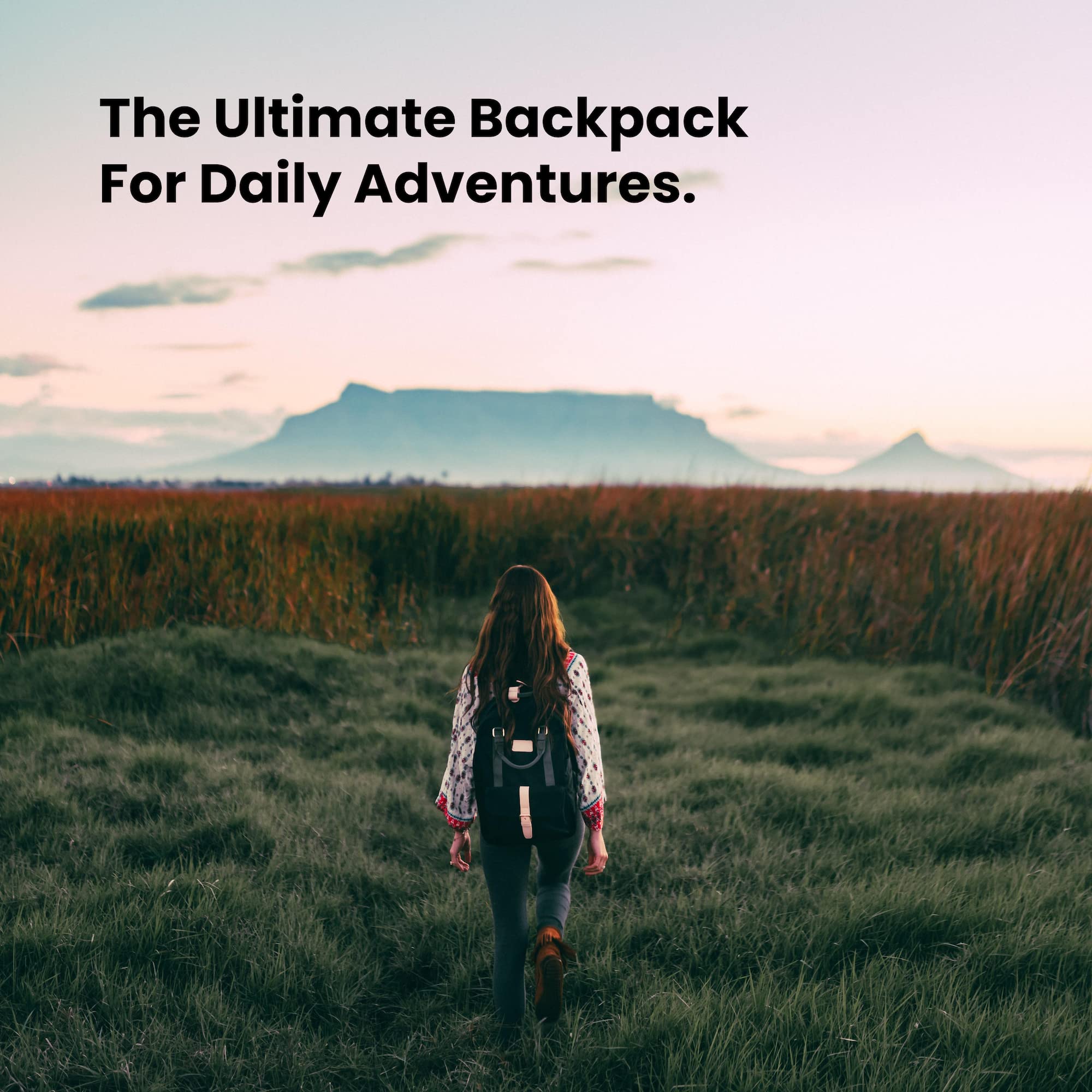 Nordace Eclat Smart Travel Backpack with USB Charging Port - Water Resistant Lightweight Laptop Backpack for Men & Women - 15.6 Inch Durable Work & Hiking Backpack - Perfect for Business Travel, Commuting & Outdoor Adventures (Black)