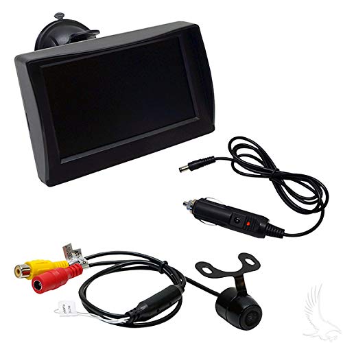LSV Rearview Camera Kit - Flush Mount Backup Camera & 4.3