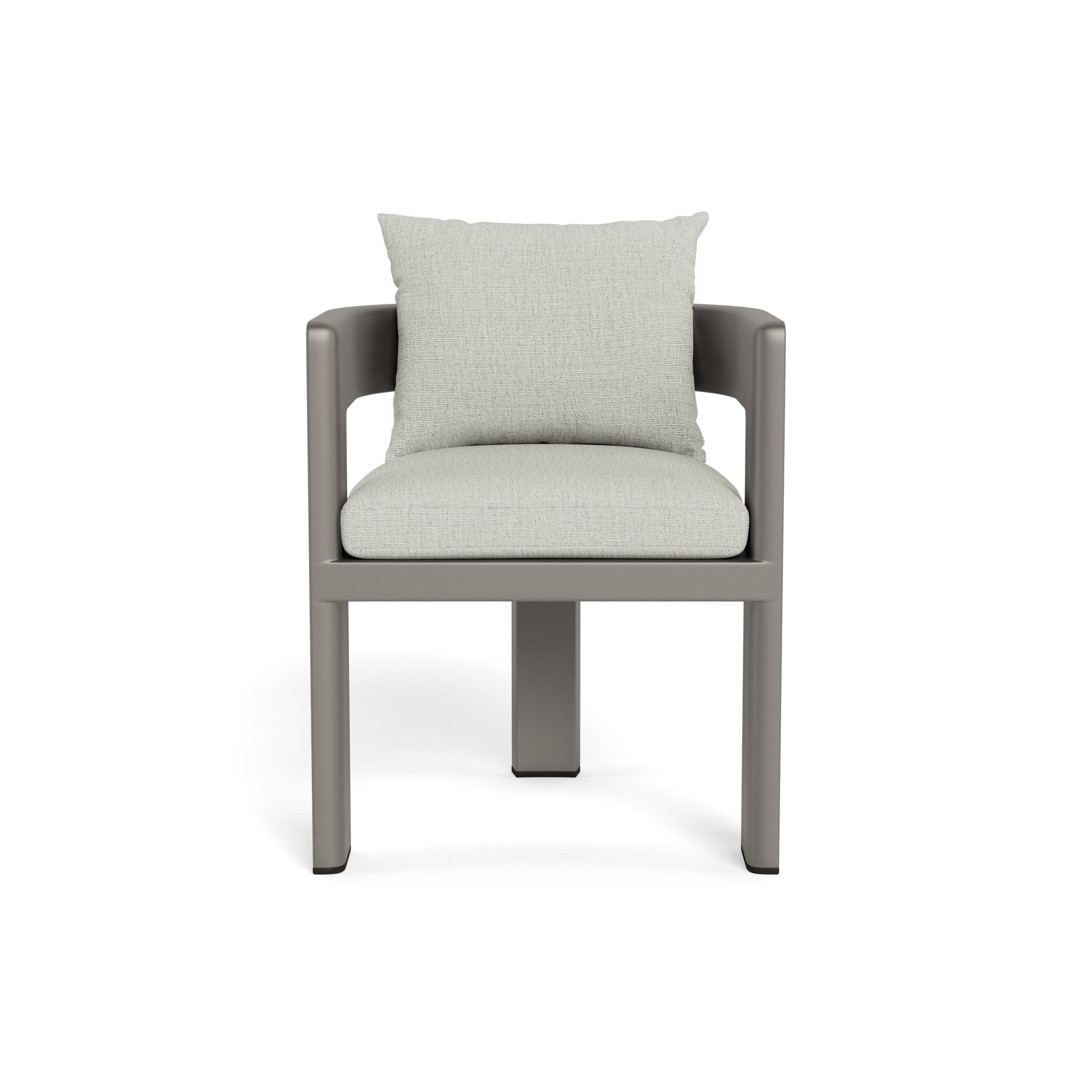 Victoria Aluminum Dining Chair - Modern Outdoor Patio Furniture for Garden, Poolside & Restaurant Use
