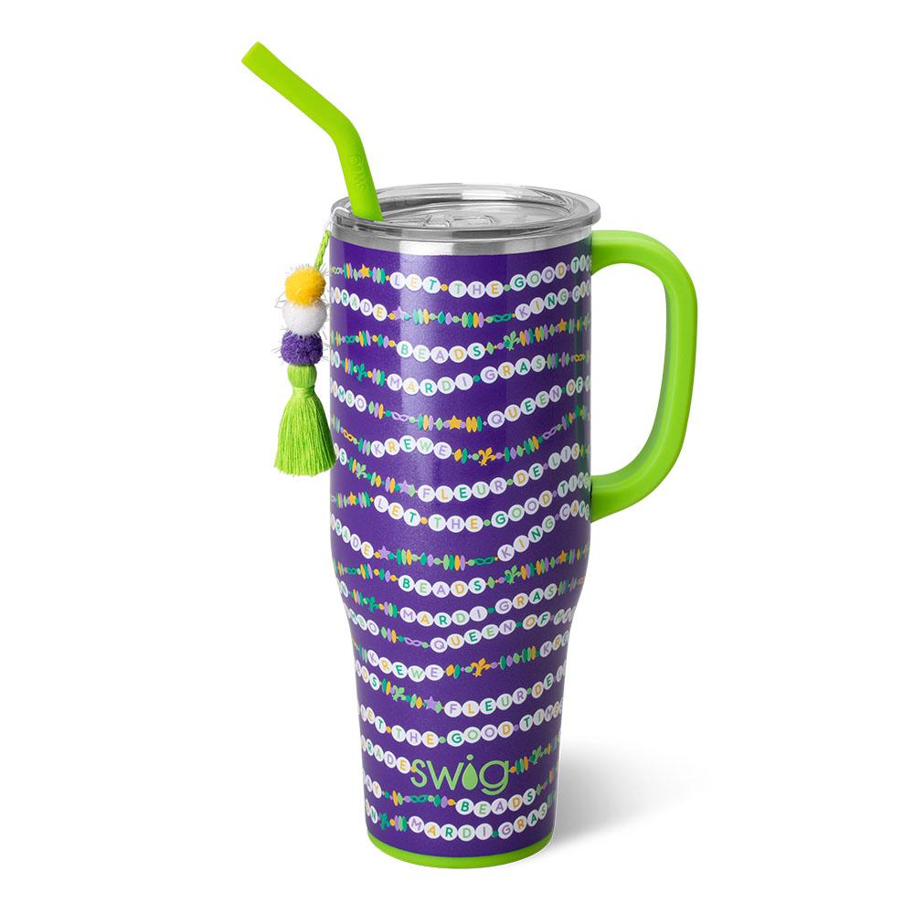 My Mardi Era Mega Mug 40oz - Large Insulated Tumbler for Coffee, Tea & Cold Drinks - Perfect for Home, Office & Outdoor Adventures