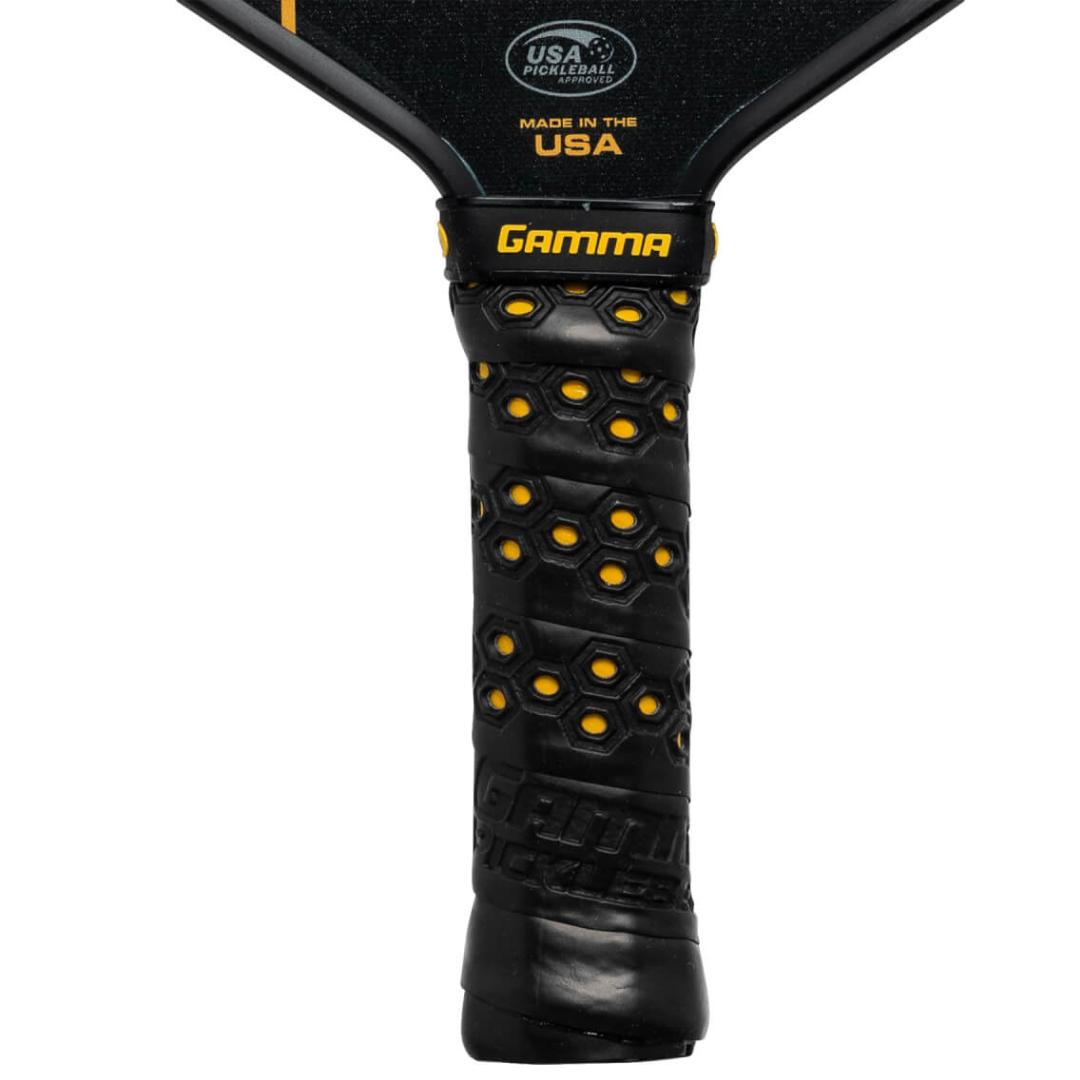 Gamma 412 Heavyweight Pickleball Paddle - Premium Carbon Fiber Surface for Power & Control - Ideal for Competitive Play & Outdoor Games