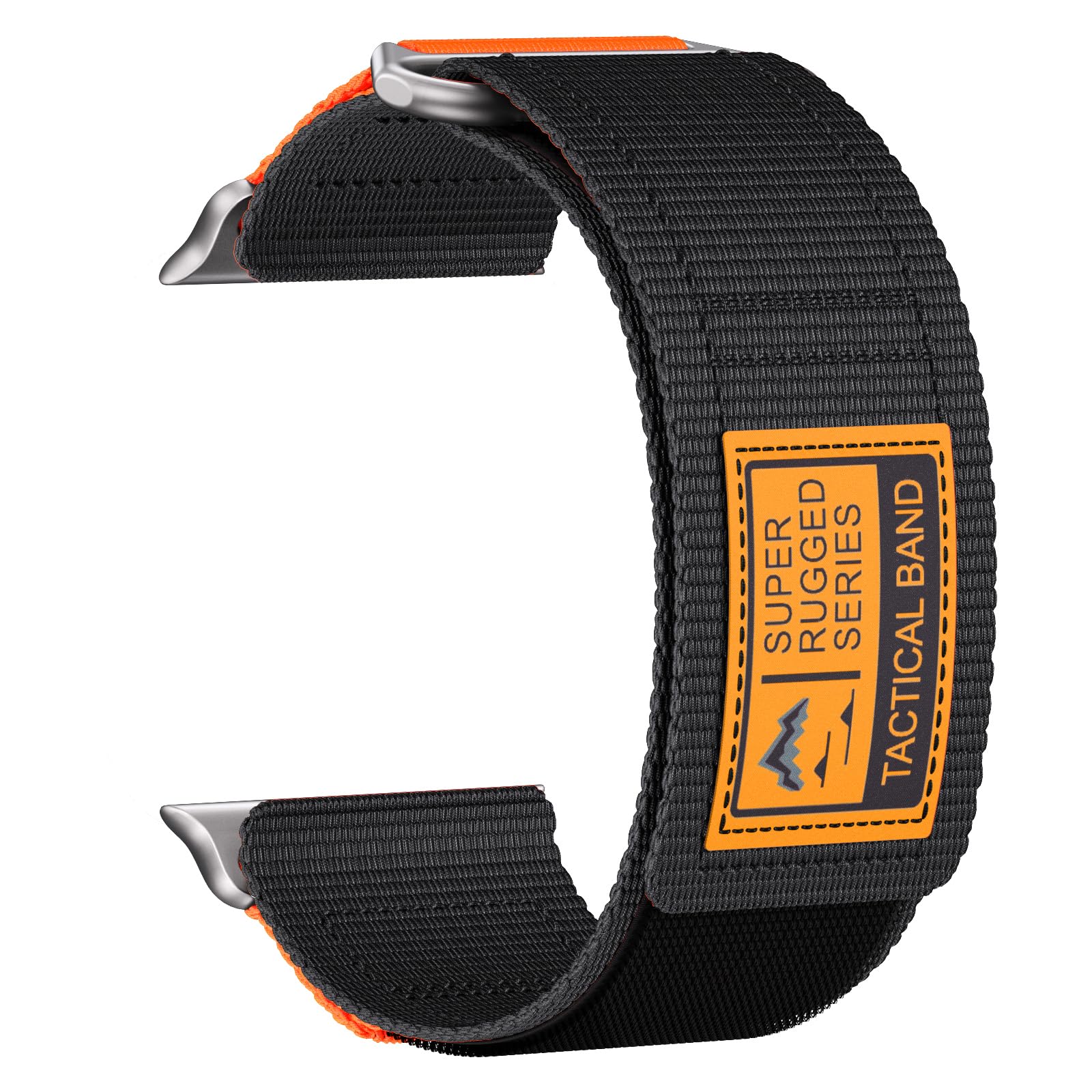 PremiFit Ultra Band for Apple Watch - Nylon Sports Strap Compatible with Apple Watch Ultra 2/Ultra 49mm, Series 9/8/7 45mm, SE2/SE/6/5/4 44mm, 3/2/1 42mm - Durable & Comfortable Watch Band for Men & Women - Perfect for Running, Gym Workouts & Outdoor Activities