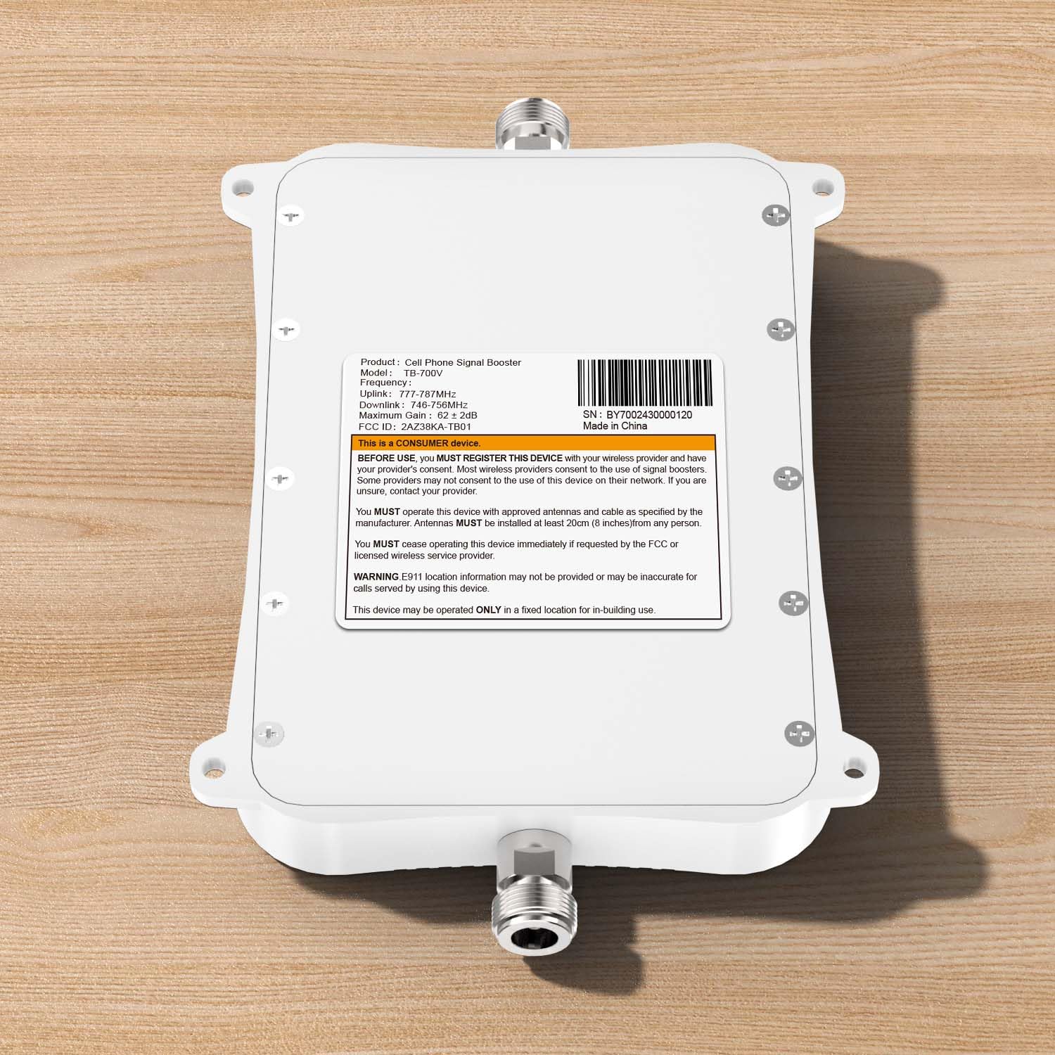 5G 4G LTE 3G GSM Cell Phone Signal Booster for Home - FCC Approved - Compatible with All U.S. Carriers (AT&T, Verizon, T-Mobile) - Supports Bands 2/4/5/12/13/17/25/30/66/71 - Perfect for Rural Areas, Basements & Office Buildings