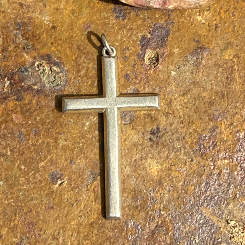 925 Sterling Silver Holy Cross Pendant Necklace for Women & Men - Religious Jewelry Gift for Baptism, Confirmation & Daily Wear