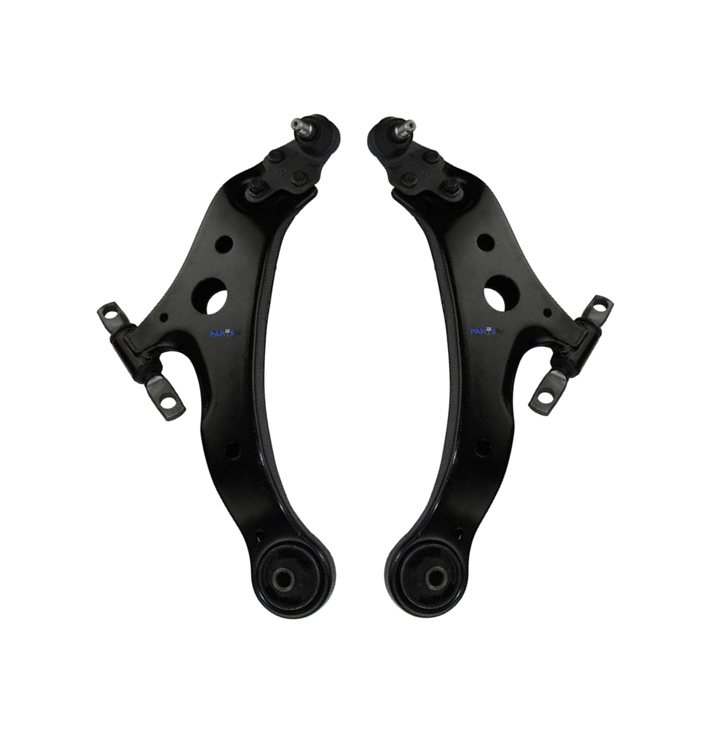 PartsW - 2 Piece Front Lower Control Arm Suspension Kit with Ball Joints - Left & Right Side Replacement for Smooth Ride & Handling | Perfect for Off-Roading, Daily Commuting & Vehicle Maintenance