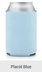 Insulated Can Cooler Sleeves - Blank Poly Foam Beer & Soda Cans - Keep Drinks Cold for Outdoor, Parties & BBQs