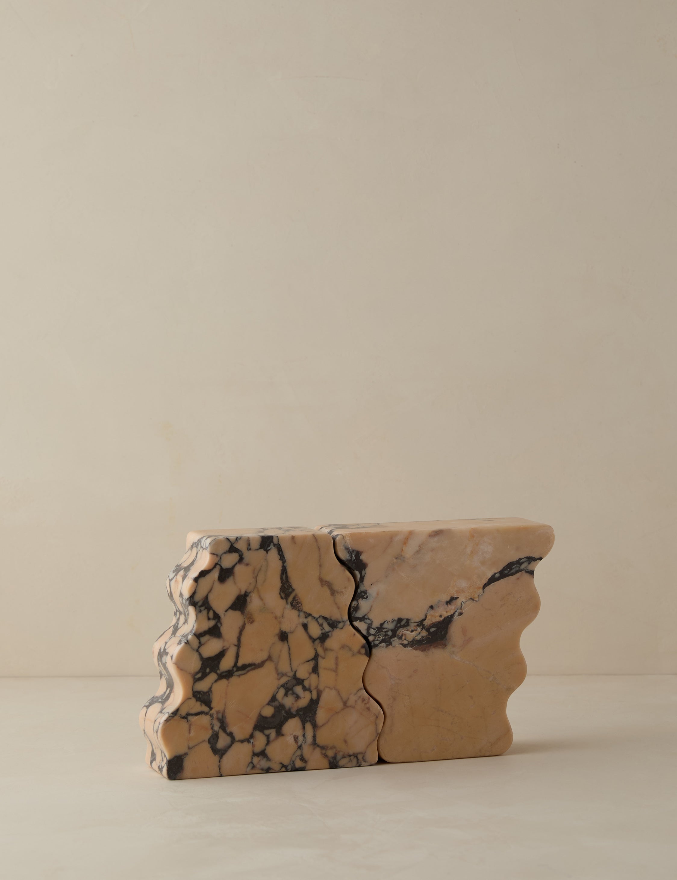 Blithe Bookends Set of 2 - Handmade Ceramic Book Holders by Lolly Lolly | Perfect for Bookshelf Organization & Home Decor