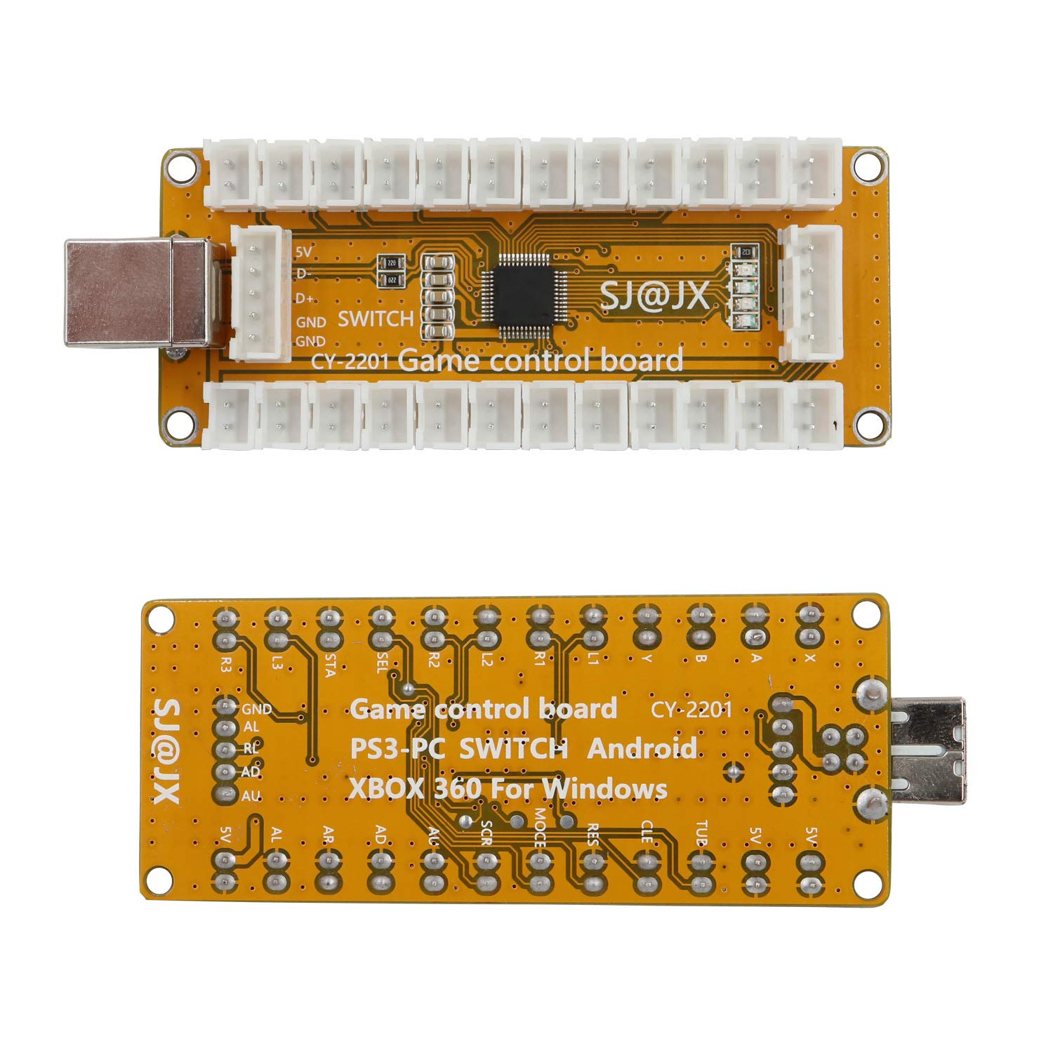 Zero Delay USB Arcade Encoder for Switch, PC, PS3 - Gaming & MAME