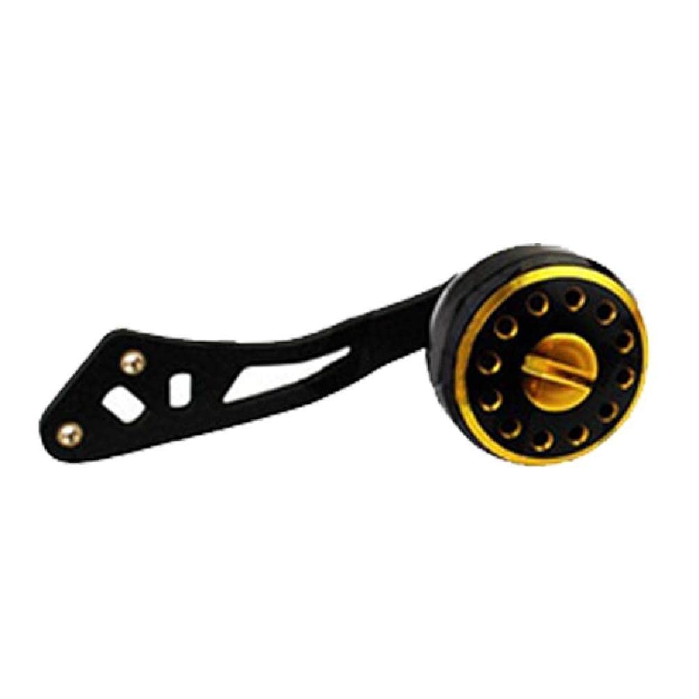 Premium Carbon Fiber Fishing Reel Handle - Left/Right Spinning & Baitcasting Reel Replacement - Lightweight Durable Grip for Trolling Rods - Perfect for Saltwater, Freshwater & Ice Fishing Adventures